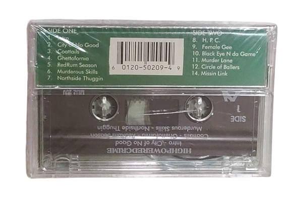 Family Bizniz Clique Highpoweredcrime Cassette Rap Tape Fresno Rare HTF OOP