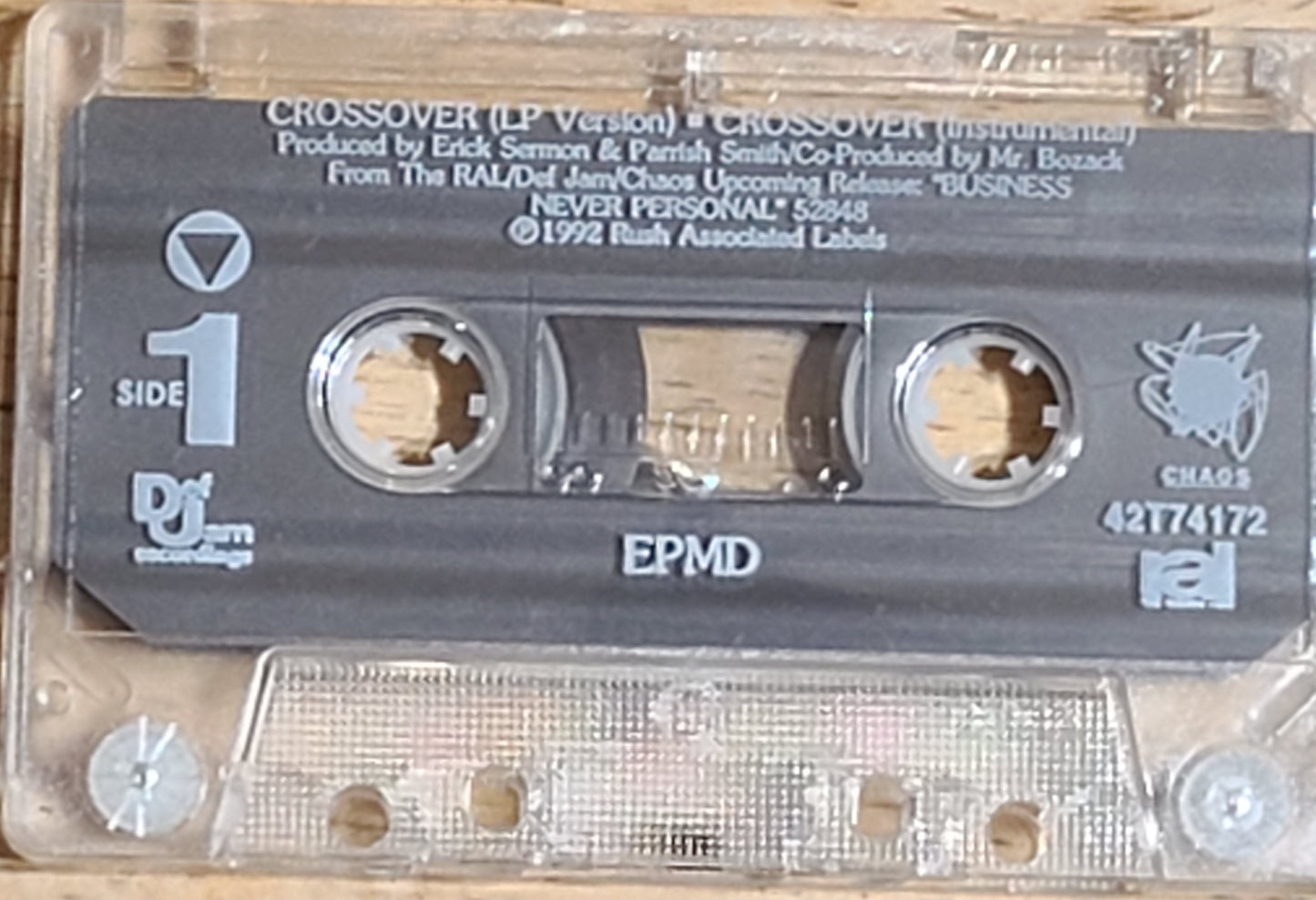EPMD Crossover / Brothers From Brentwood L.I. Cassette Single Def Jam