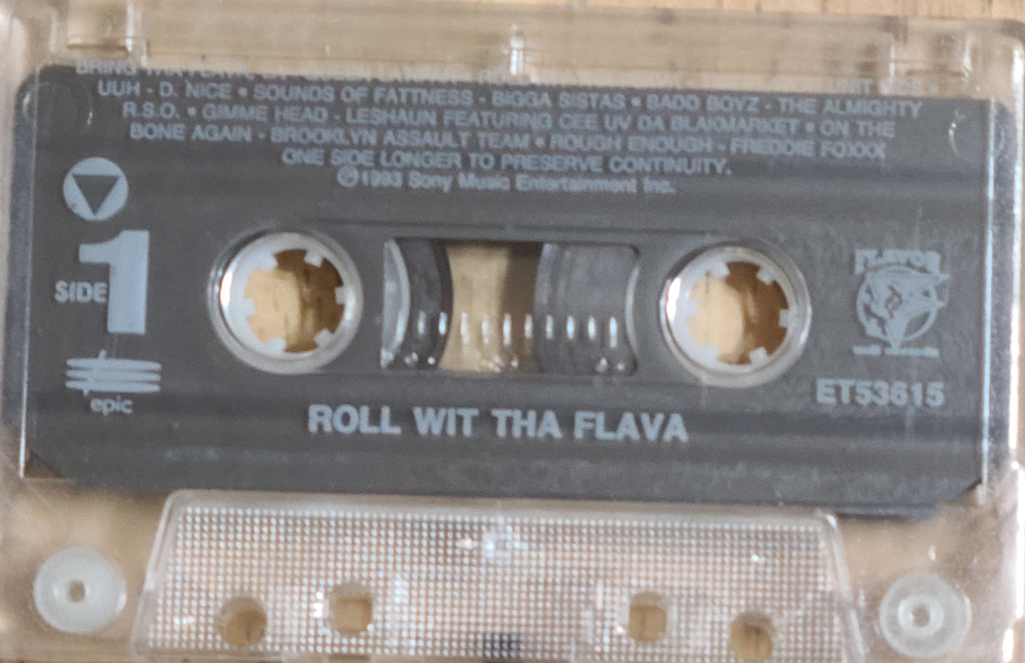 Roll Wit Tha Flava Soundtrack Cassette Tape Queen Latifah Naughty By Nature