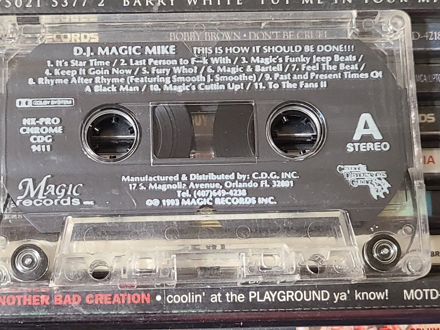 DJ Magic Mike - This Is How It Should Be Done - 1993 Magic Records Cassette Tape