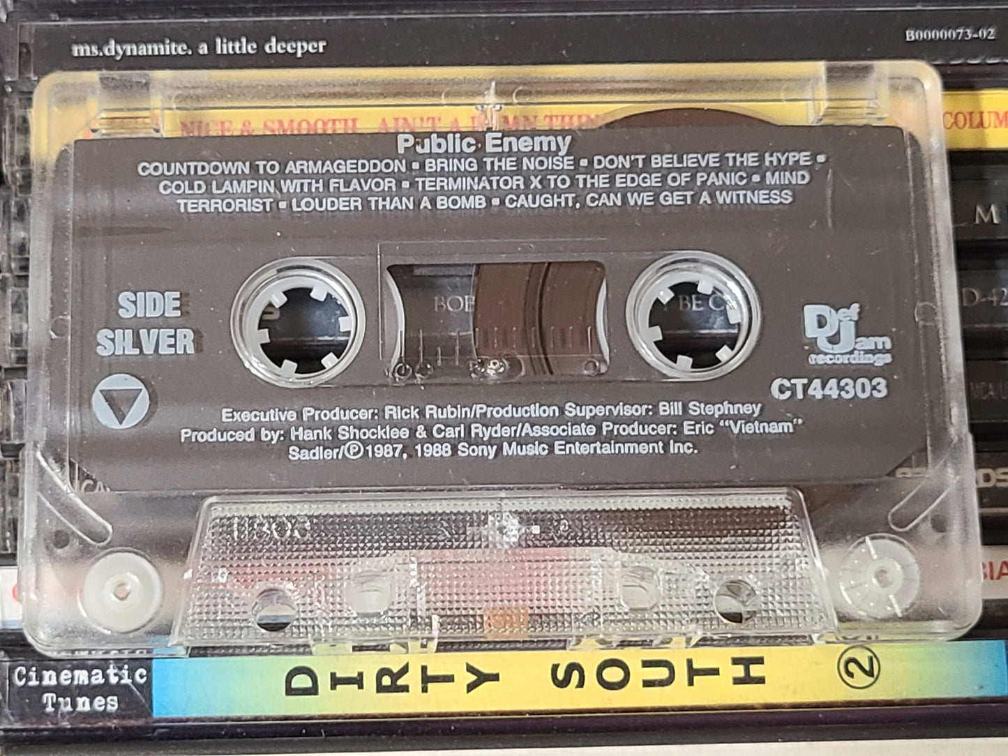 Public Enemy It Takes A Nation Of Millions To Hold Us Back 1988 Def Jam Cassette