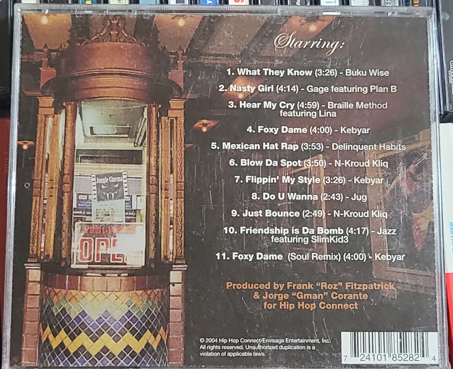 Hip Hop Connect Fade to Black CD New Buku Wise Delinquent Habits Gage Plan B OOP