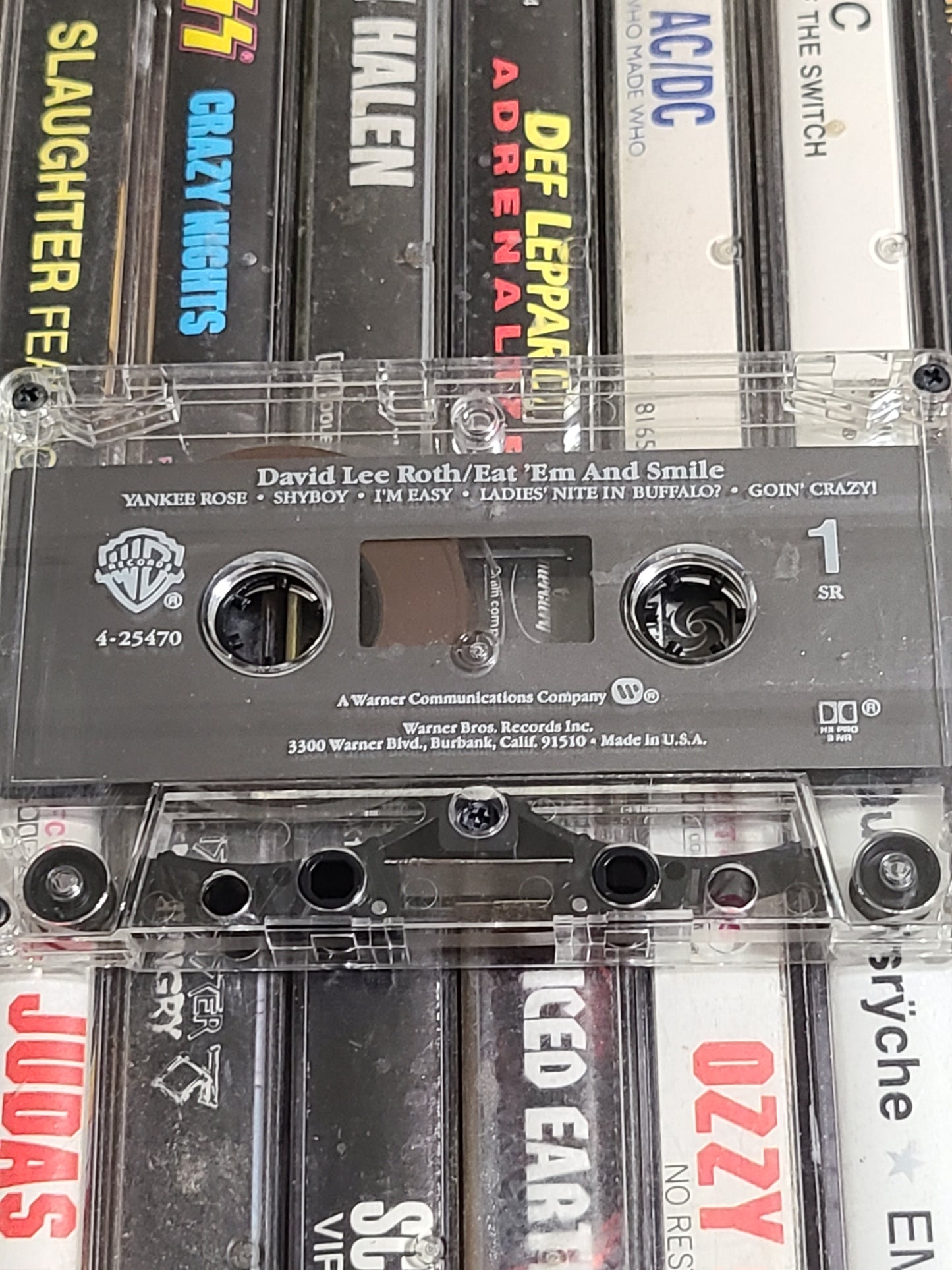 David Lee Roth Eat 'Em and Smile Cassette Rock