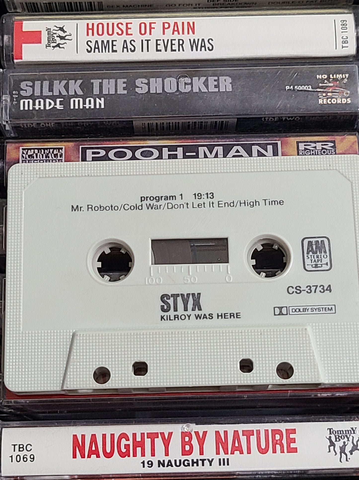 Styx Kilroy Was Here Cassette