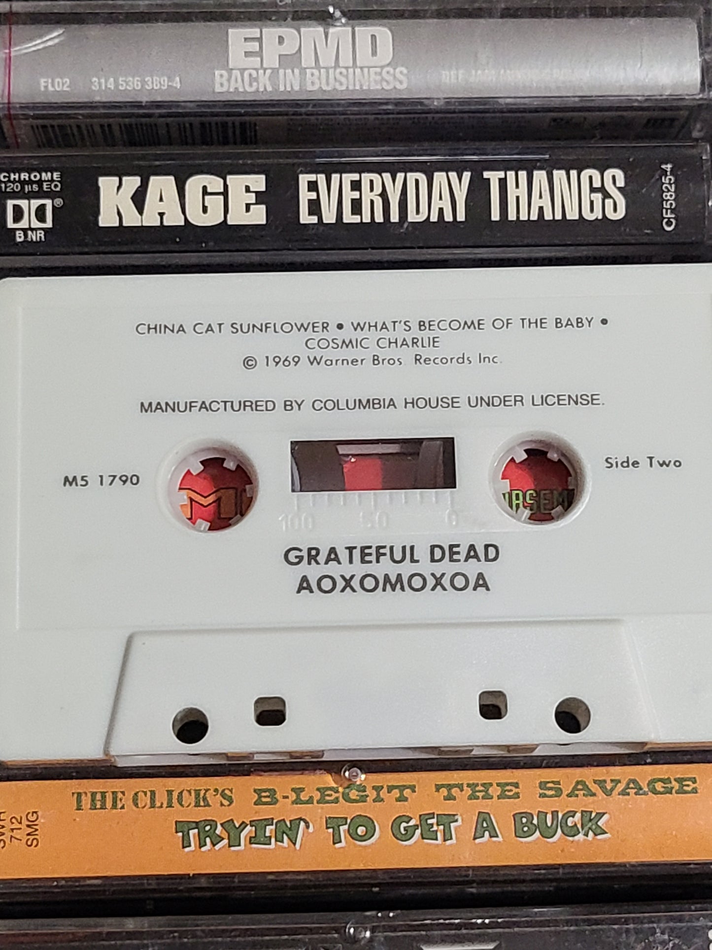 Grateful Dead Aoxomoxoa Cassette