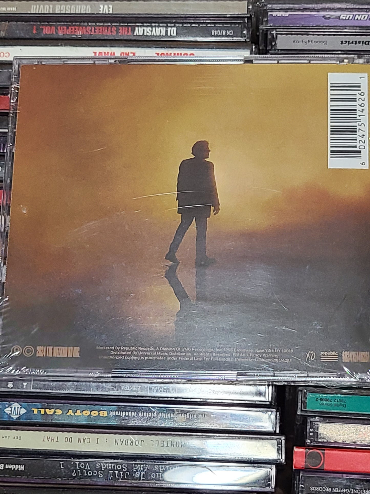 The Weeknd Dancing In The Flames CD New Single