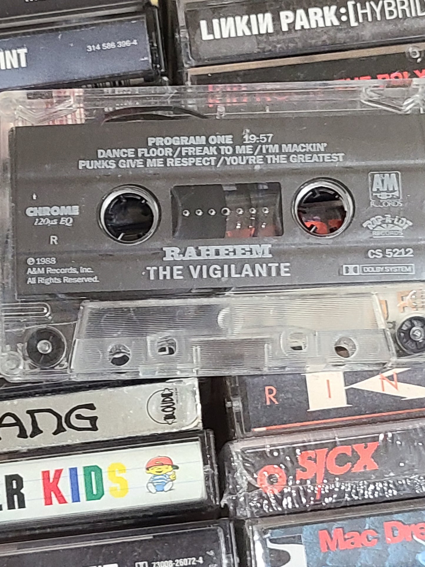 Raheen the Vigilante RAP-A-LOT Geto Boys Cassette Tape