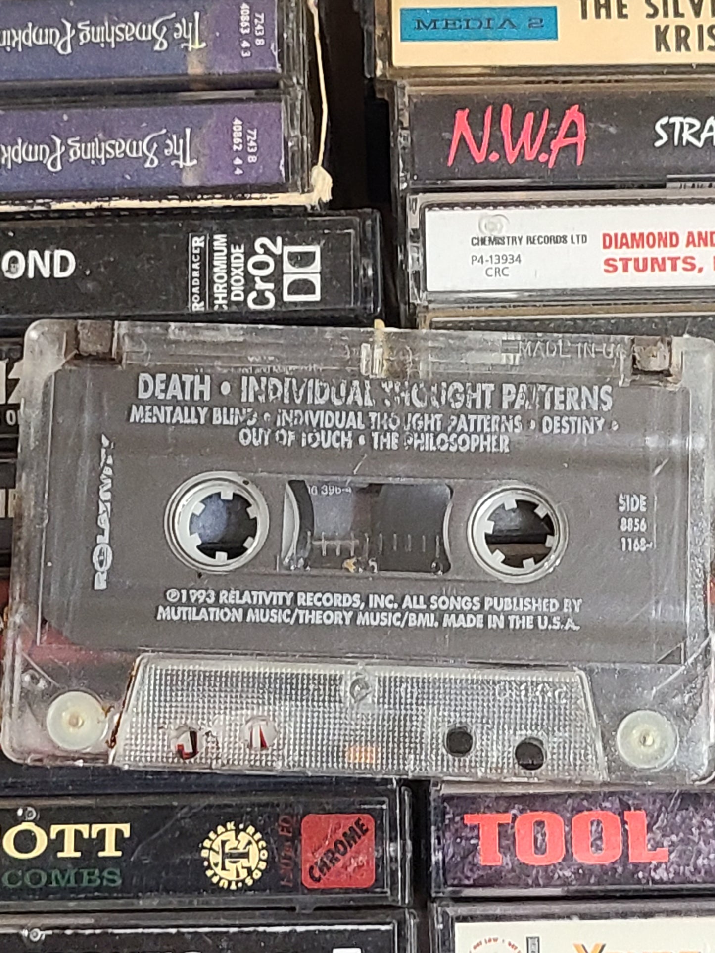 Death Individual Thought Patterns Cassette Rare HTF OOP