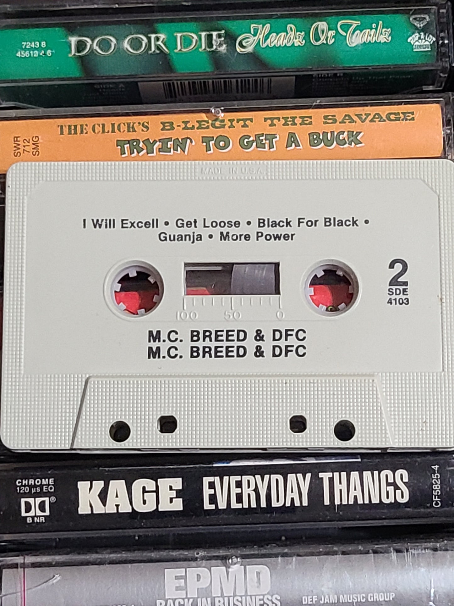 M.C. Breed & DFC Cassette Tape