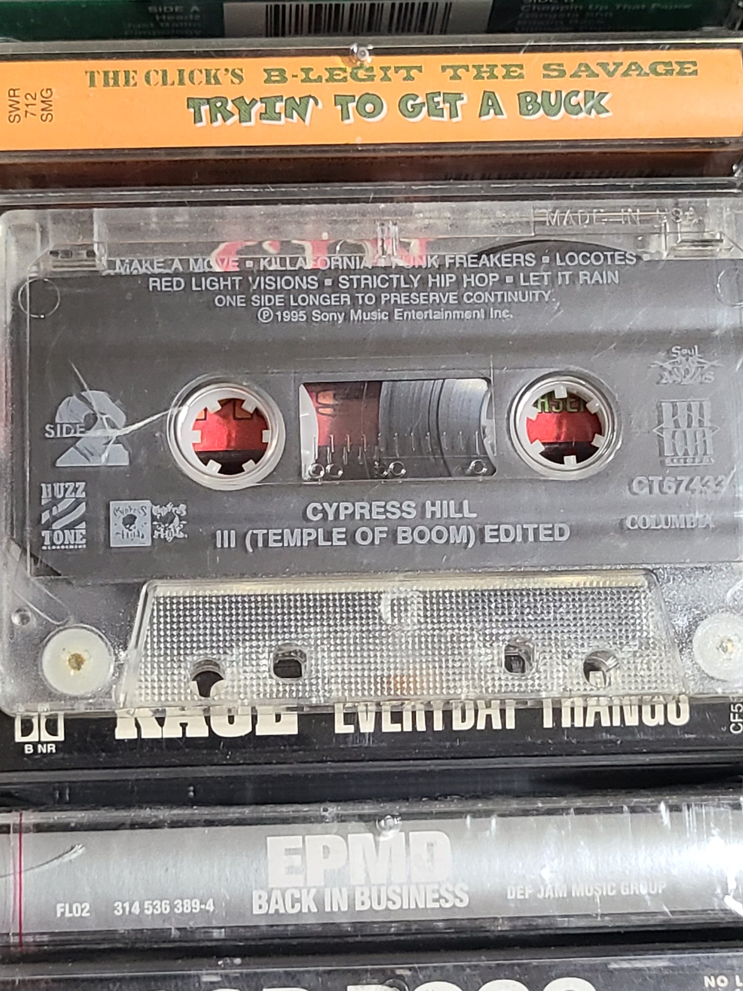 Cypress Hill III Temples Of Boom Cassette