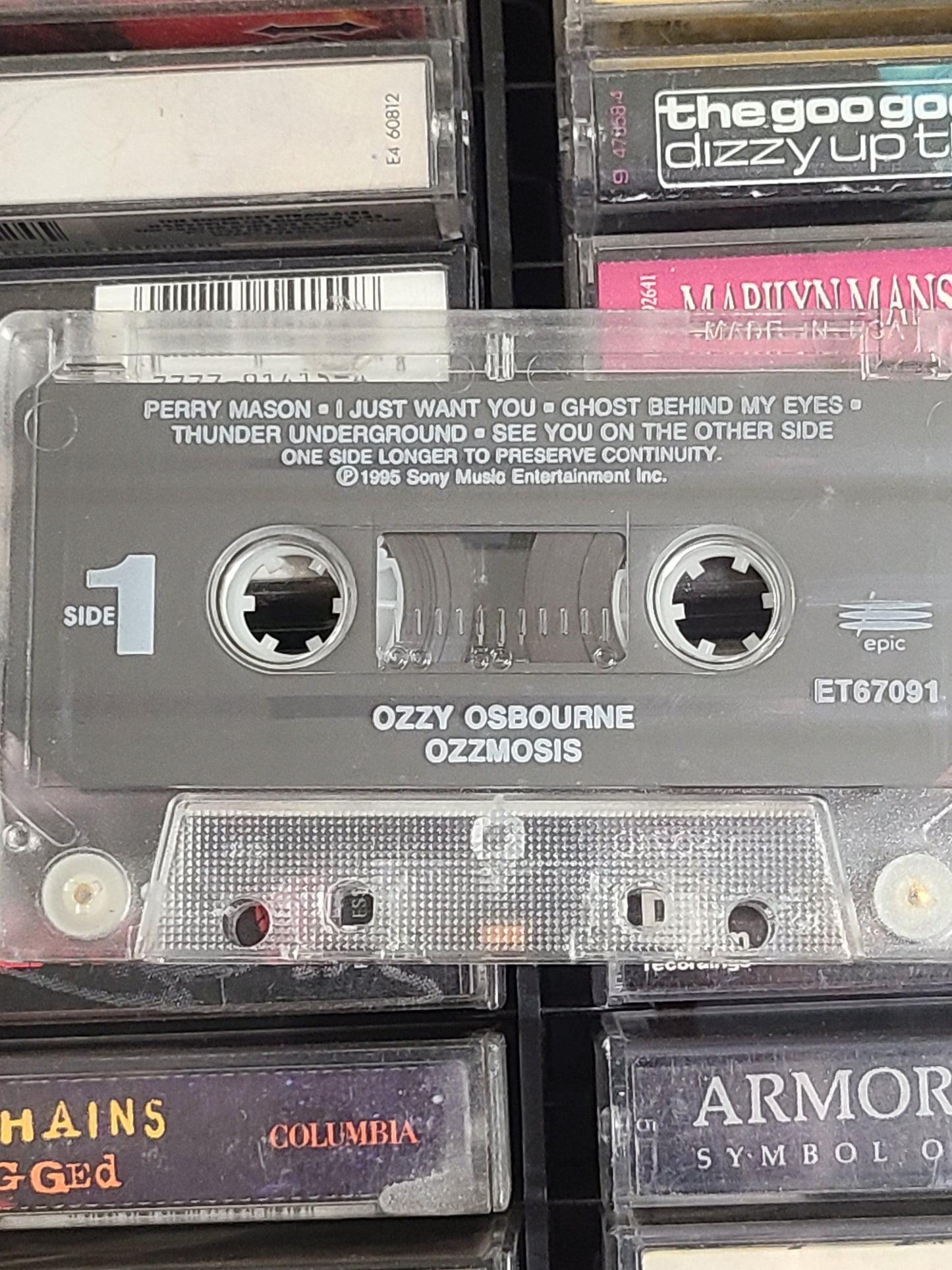 Ozzy Osbourne Ozzmosis Cassette