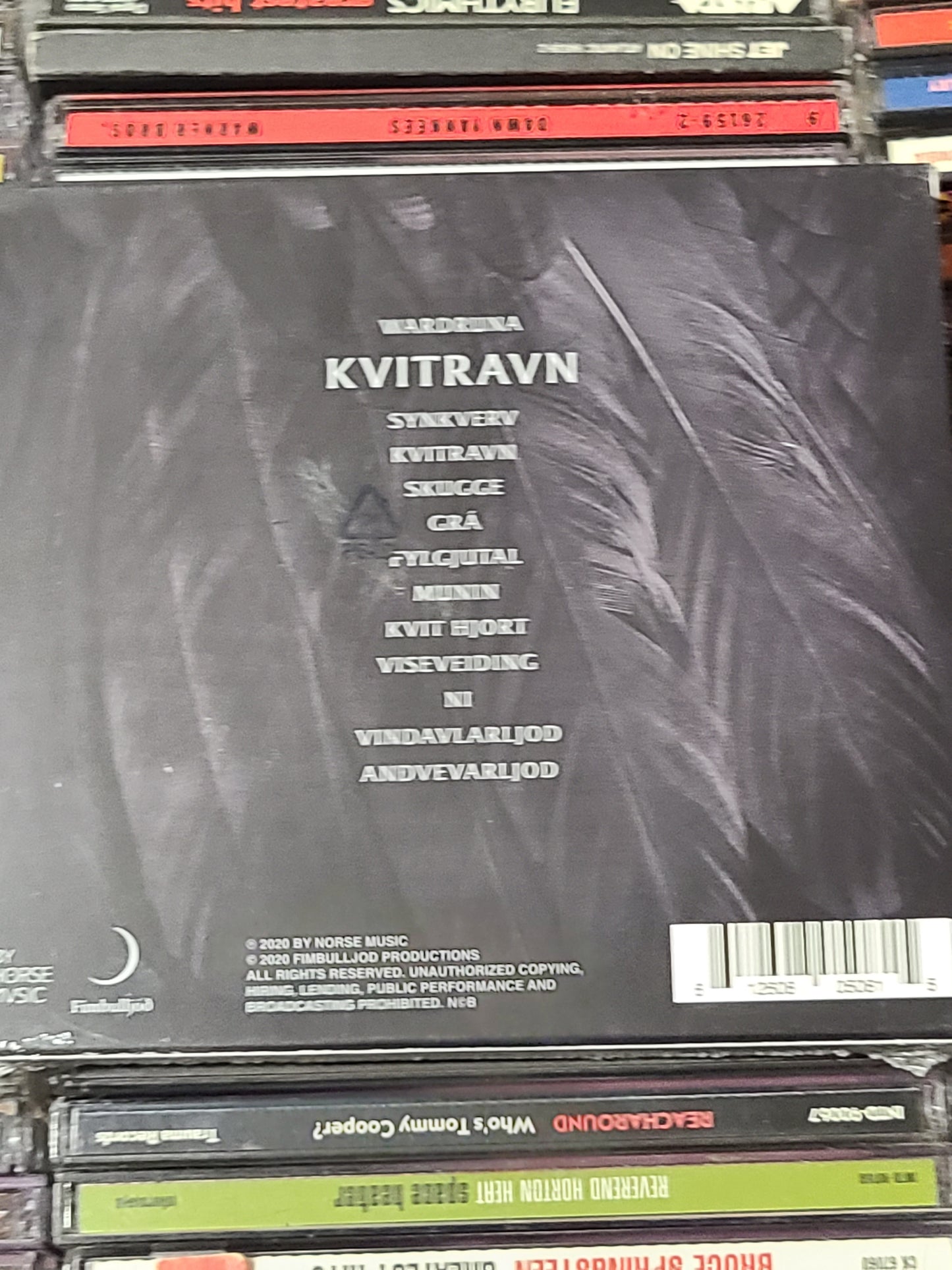 Wardruna - Kvitravn CD New