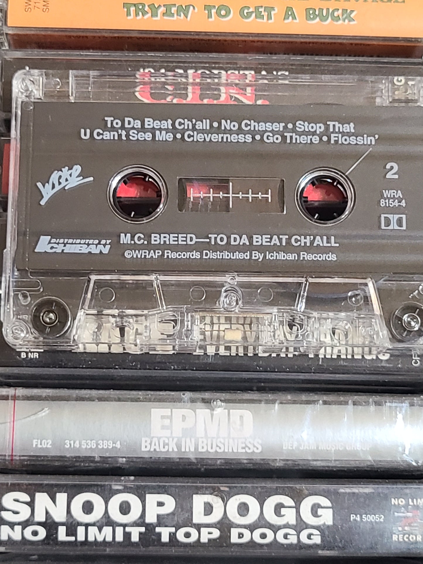 MC Breed To Da Beat Ch'All Cassette Tape
