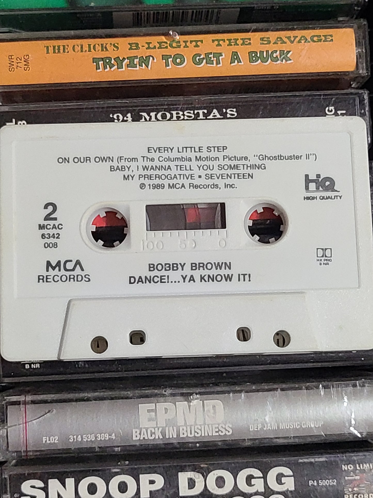 Bobby Brown Dance!...Ya Know It! R&B Soul Funk Cassette Tape