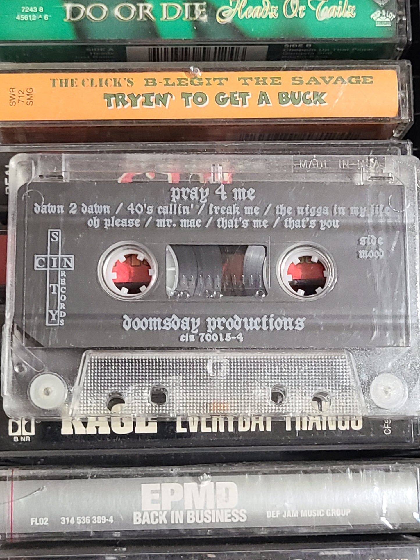 Doomsday Productions - Pray 4 Me Cassette Brotha Lynch Rare HTF OOP