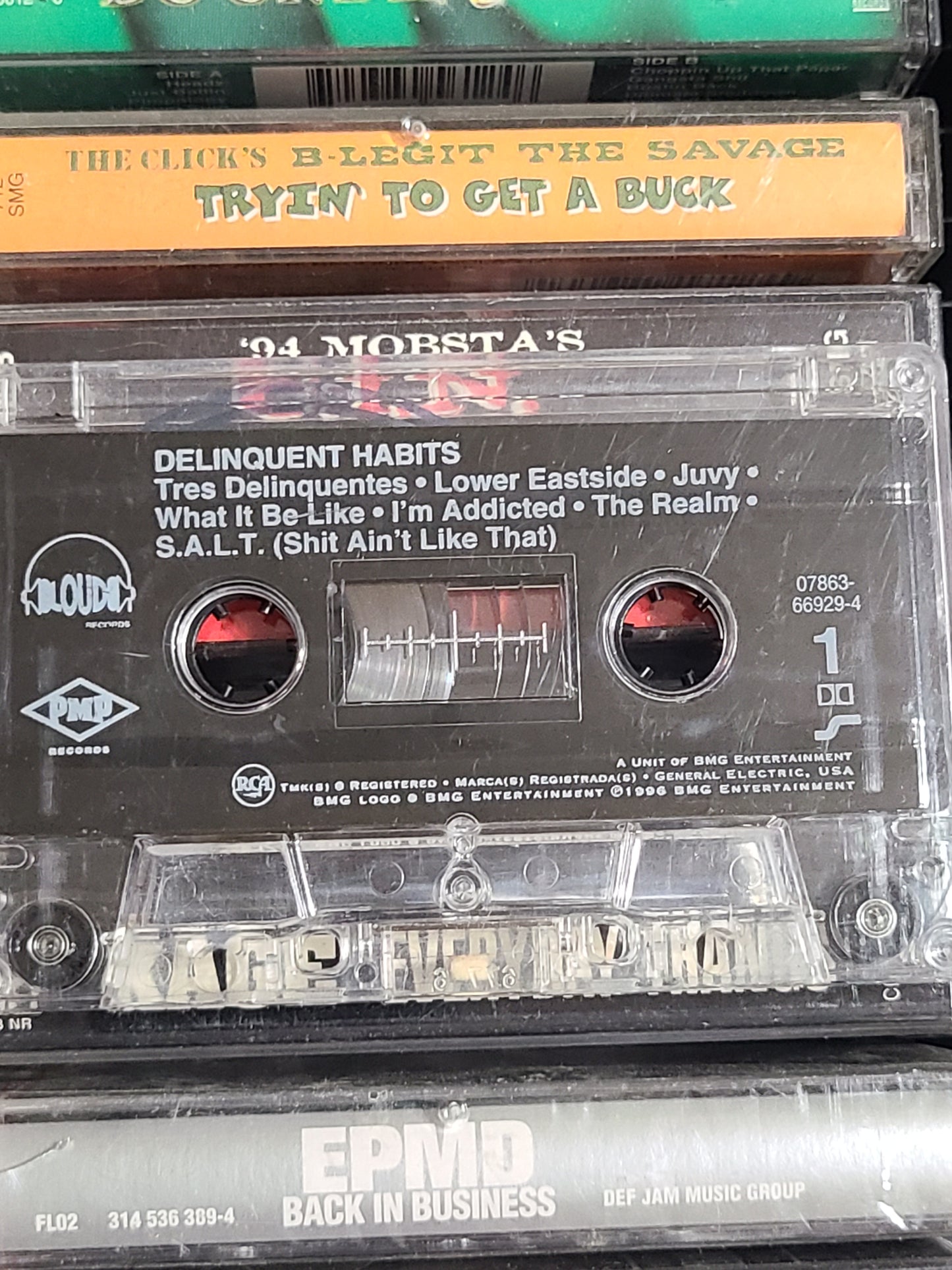 Delinquent Habits Cassette HTF Rare OOP