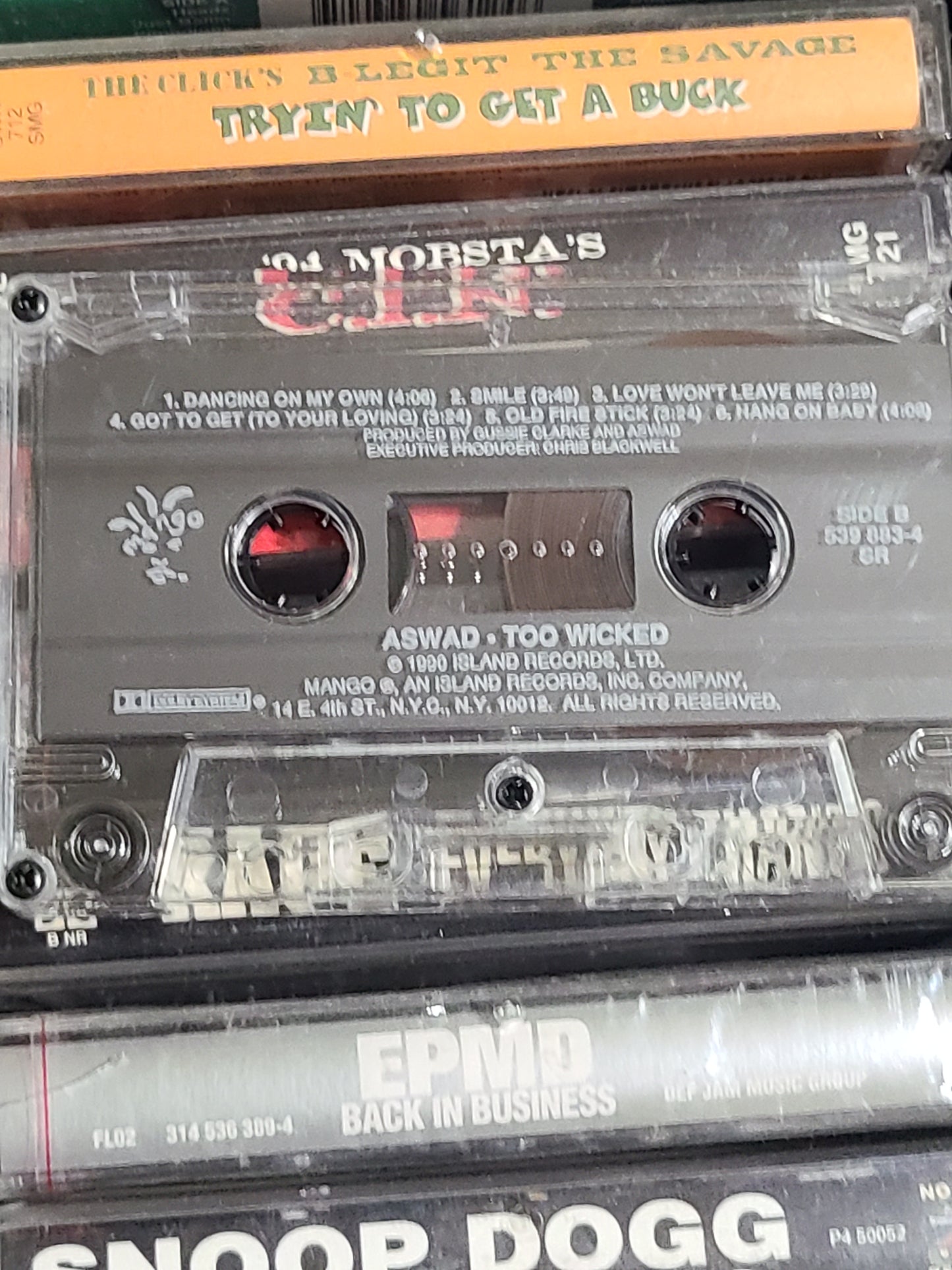 Aswad Too Wicked Cassette