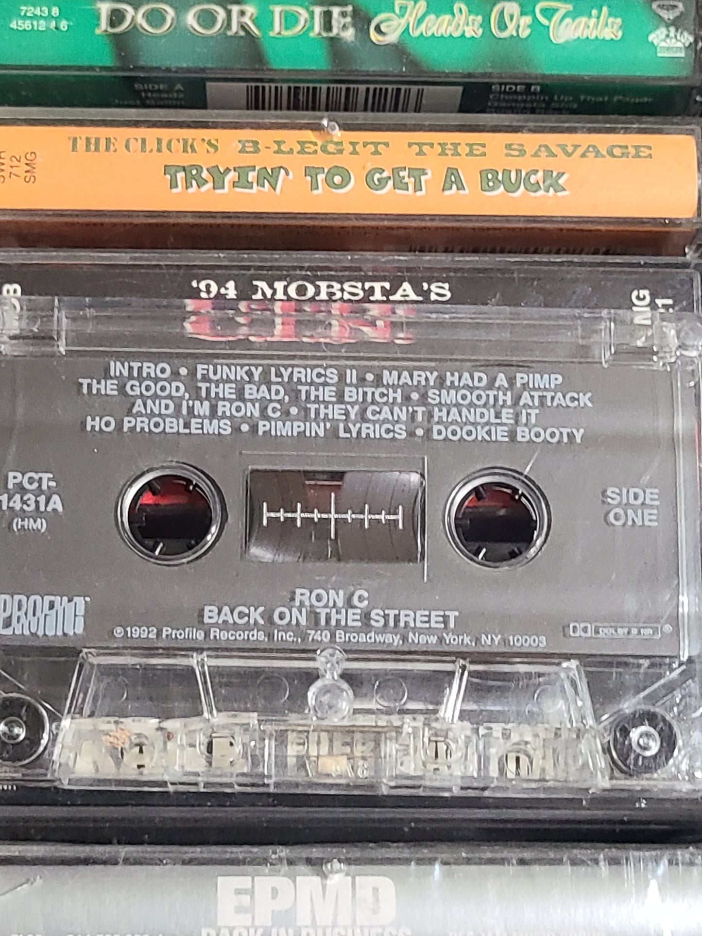 Ron C - Back on the Street - Cassette