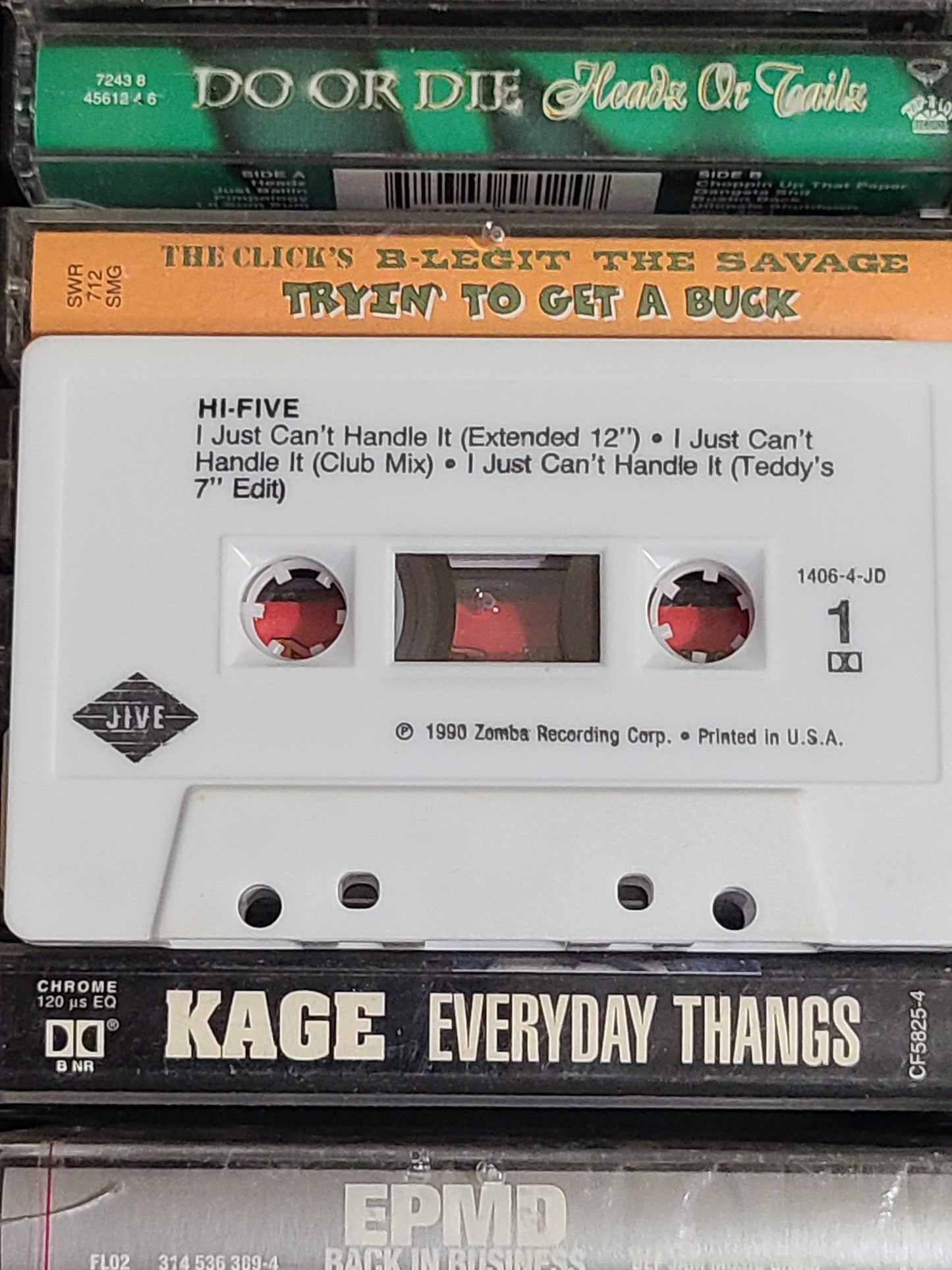 Hi-Five I Just Can't Handle It Cassette Maxi Single