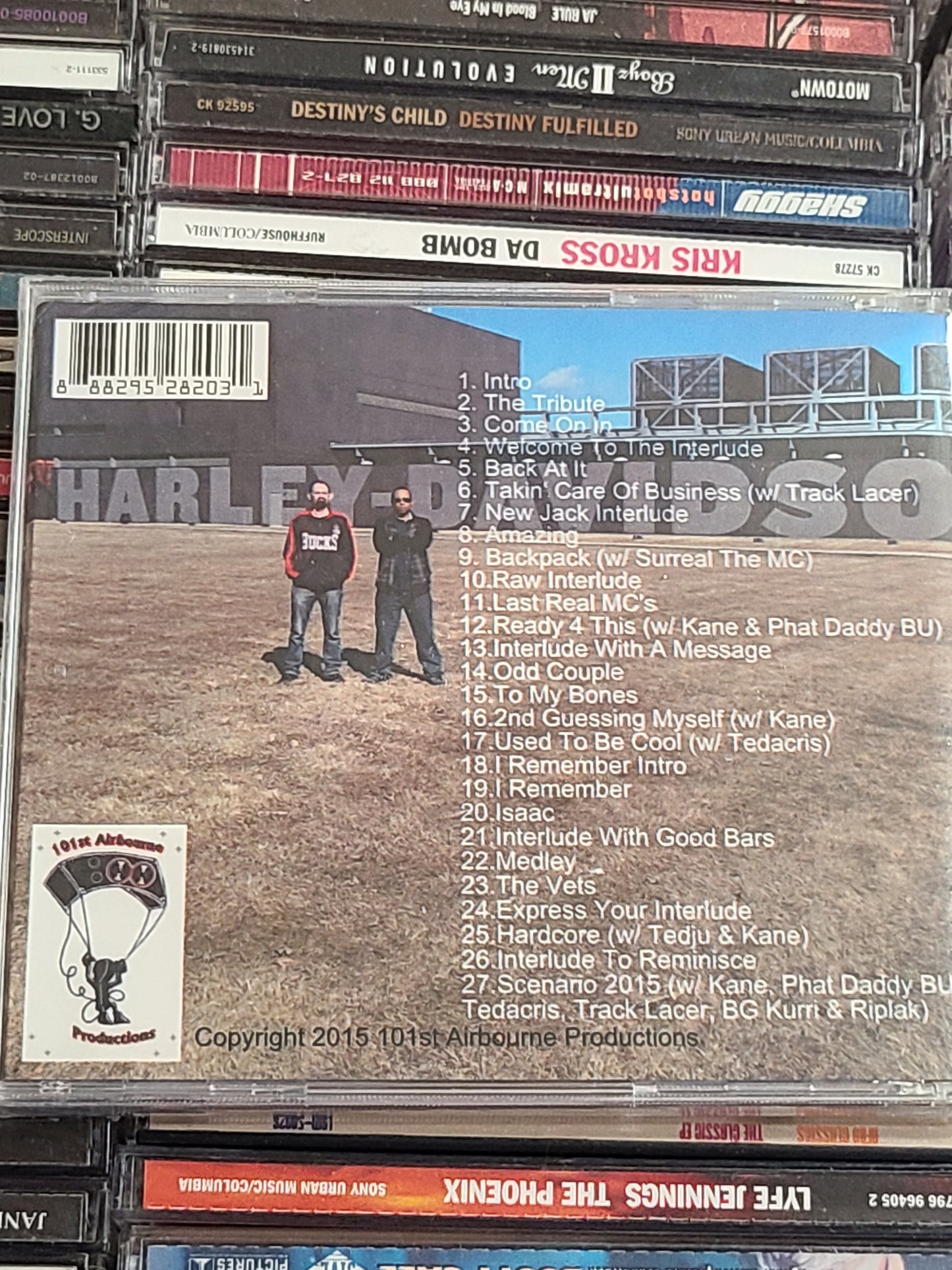 Rearranged F.A.M. Vol 3 CD MC AK Kane Slangston Hughes Milwaukee Rare HTF OOP