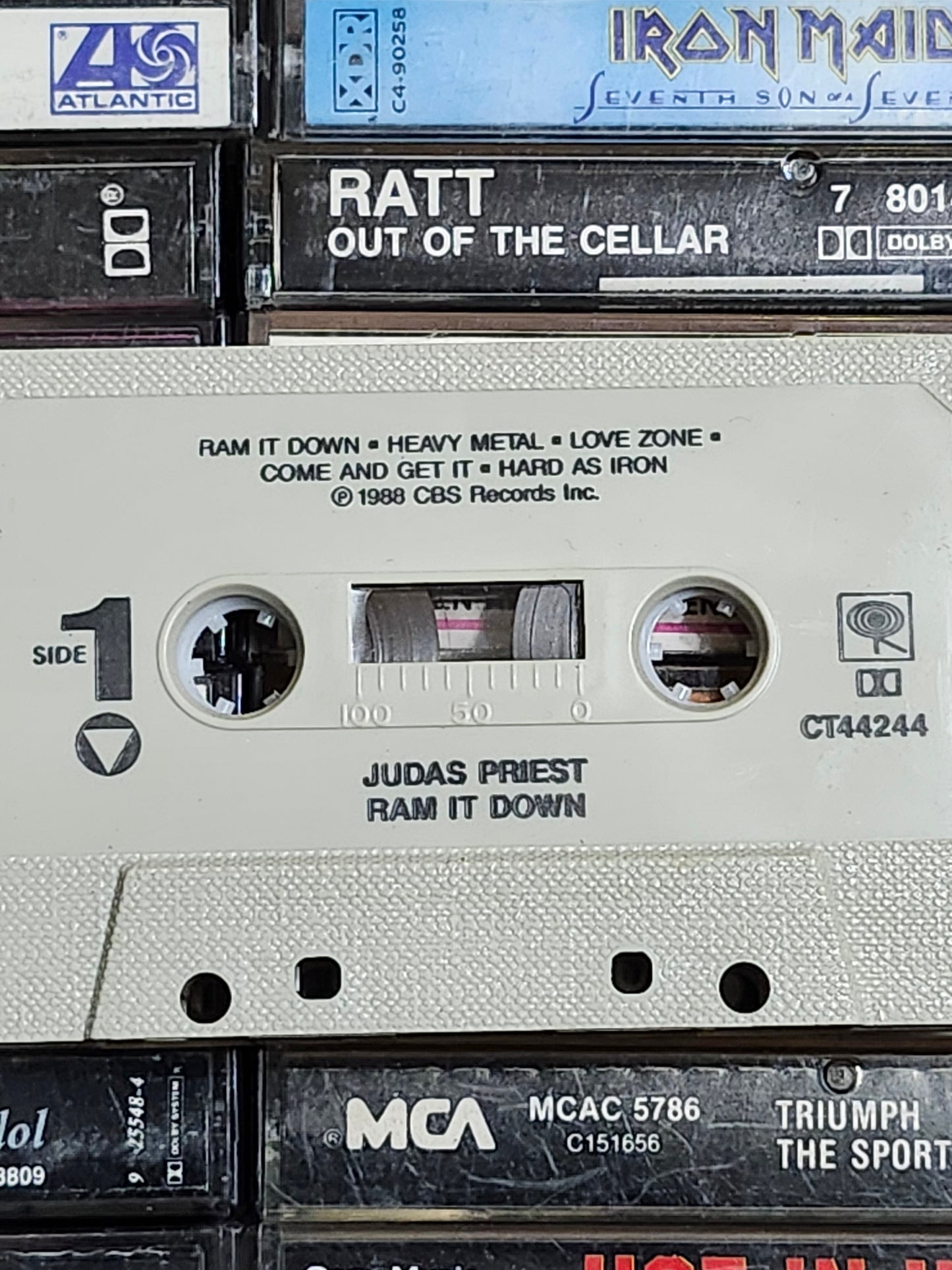 Judas Priest Ram It Down Cassette