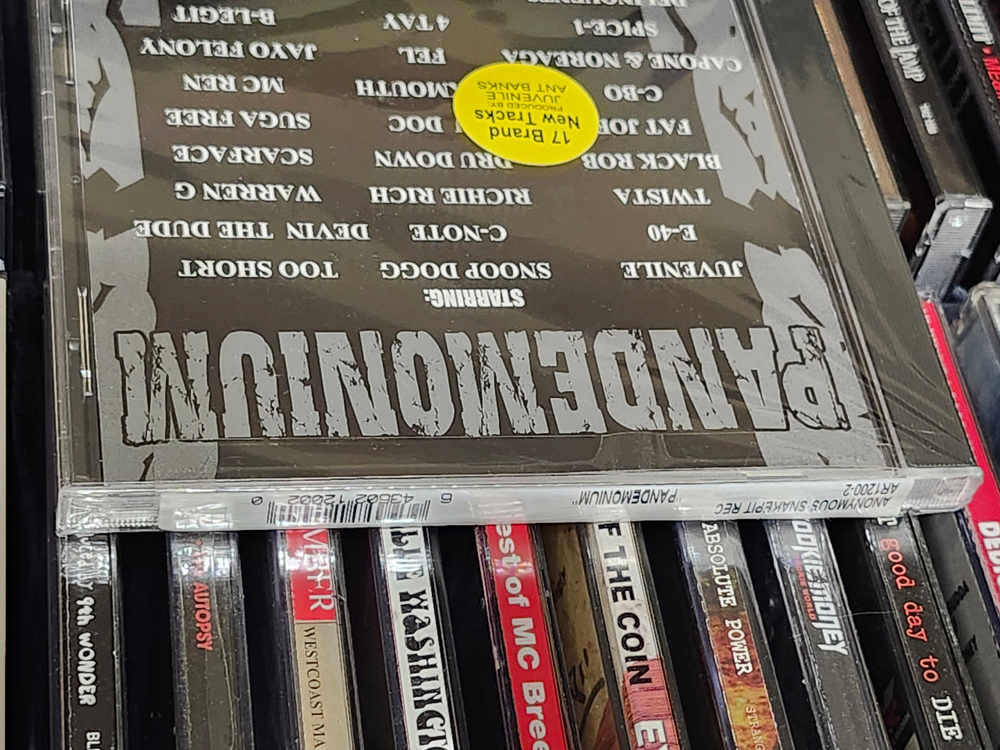 Pandemonium CD Snoop Juvenile E-40 Twista Too Short C-Bo Richie Rich Spice 1