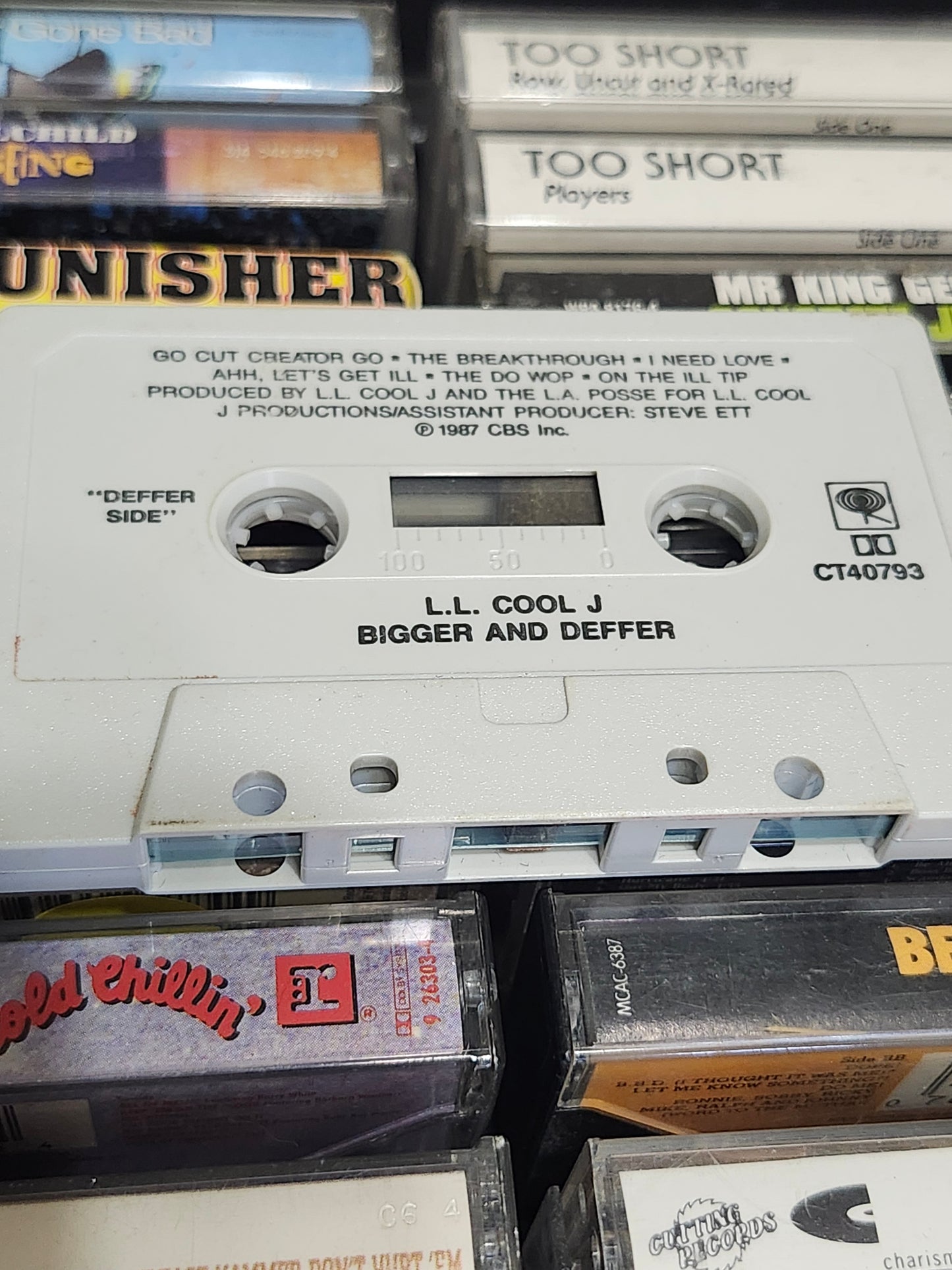 L.L. Cool J – Bigger And Deffer (BAD) Cassette Tape Hip Hop Def Jam