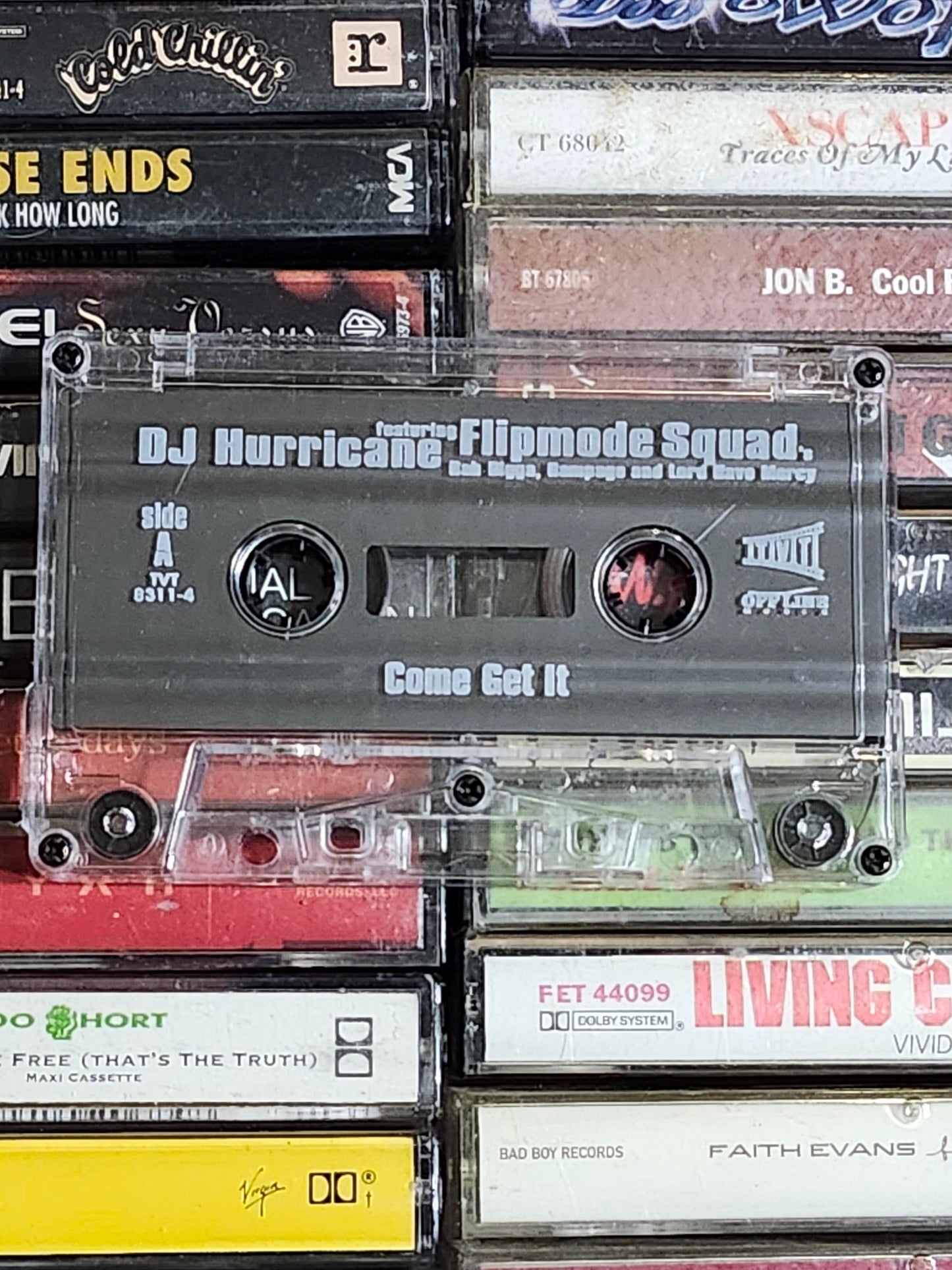 DJ Hurricane Ft Flipmode Squad Rah Digga Come Get It Cassette Single