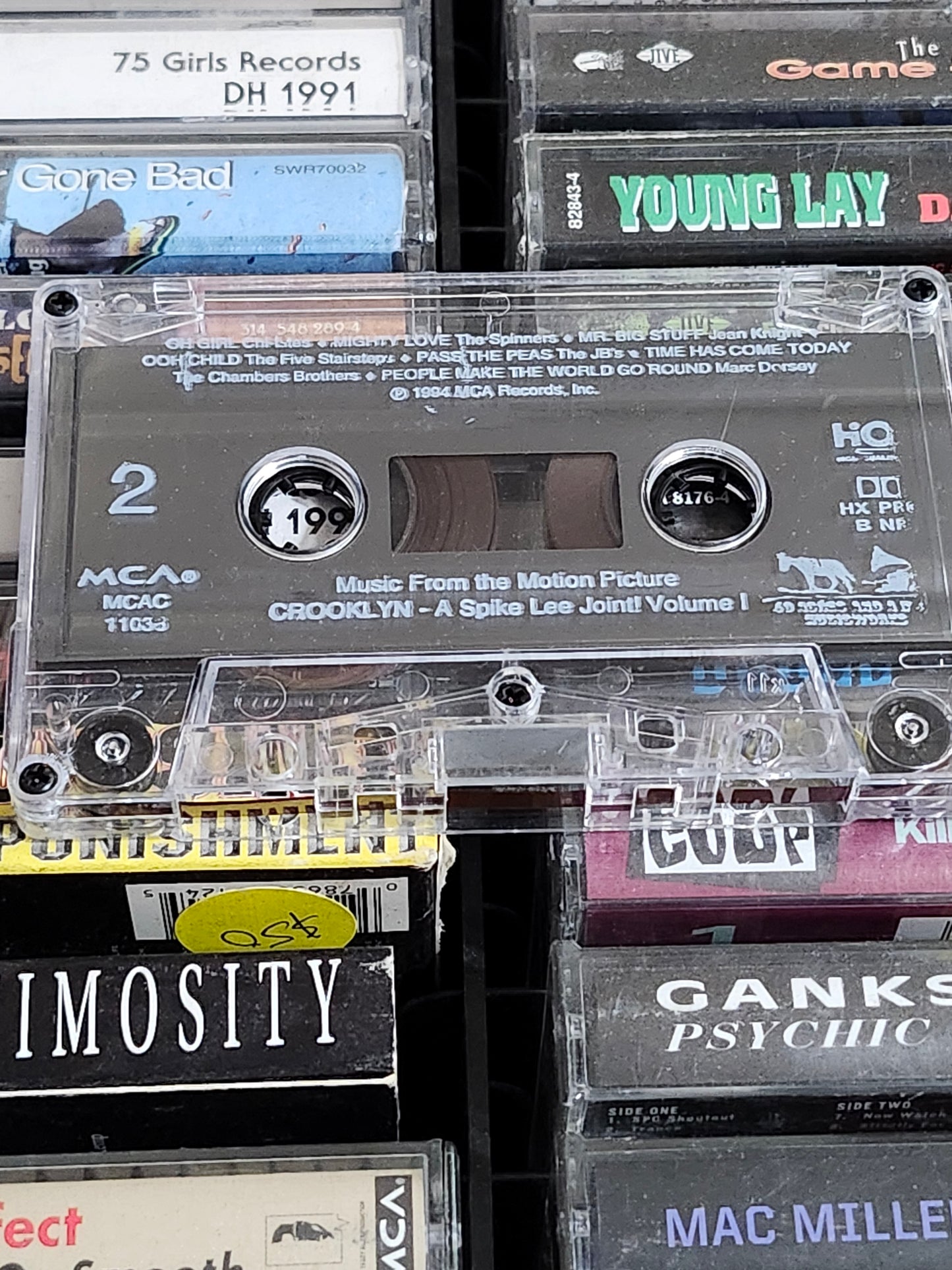 Crooklyn Volume 1 Spike Lee Cassette Curtis Mayfield Buckshot Masta Ace