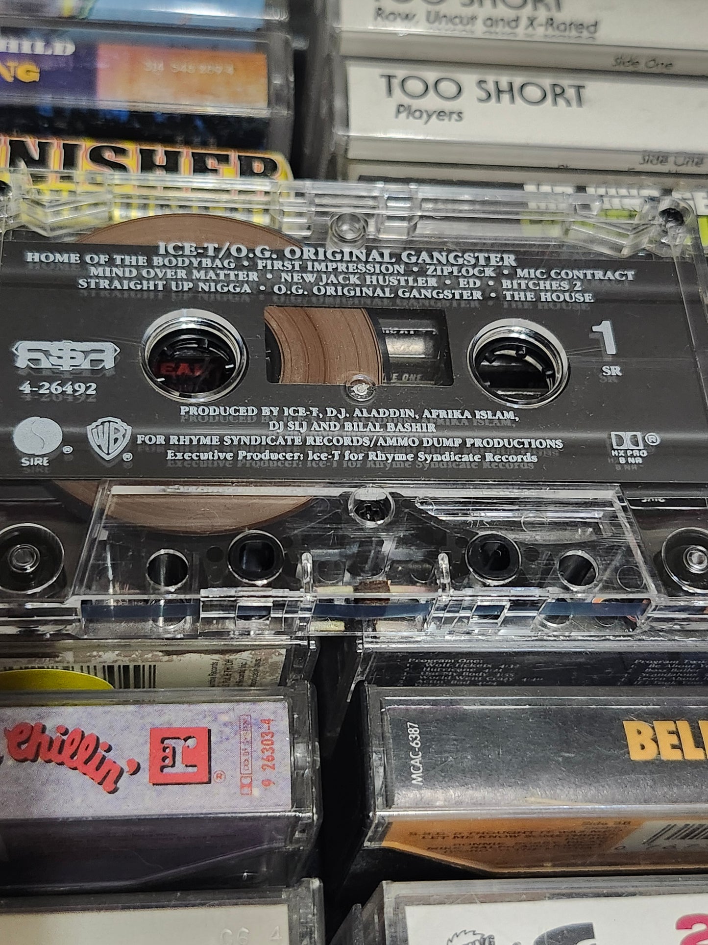 Ice-T - O.G. Original Gangster Cassette Tape OG