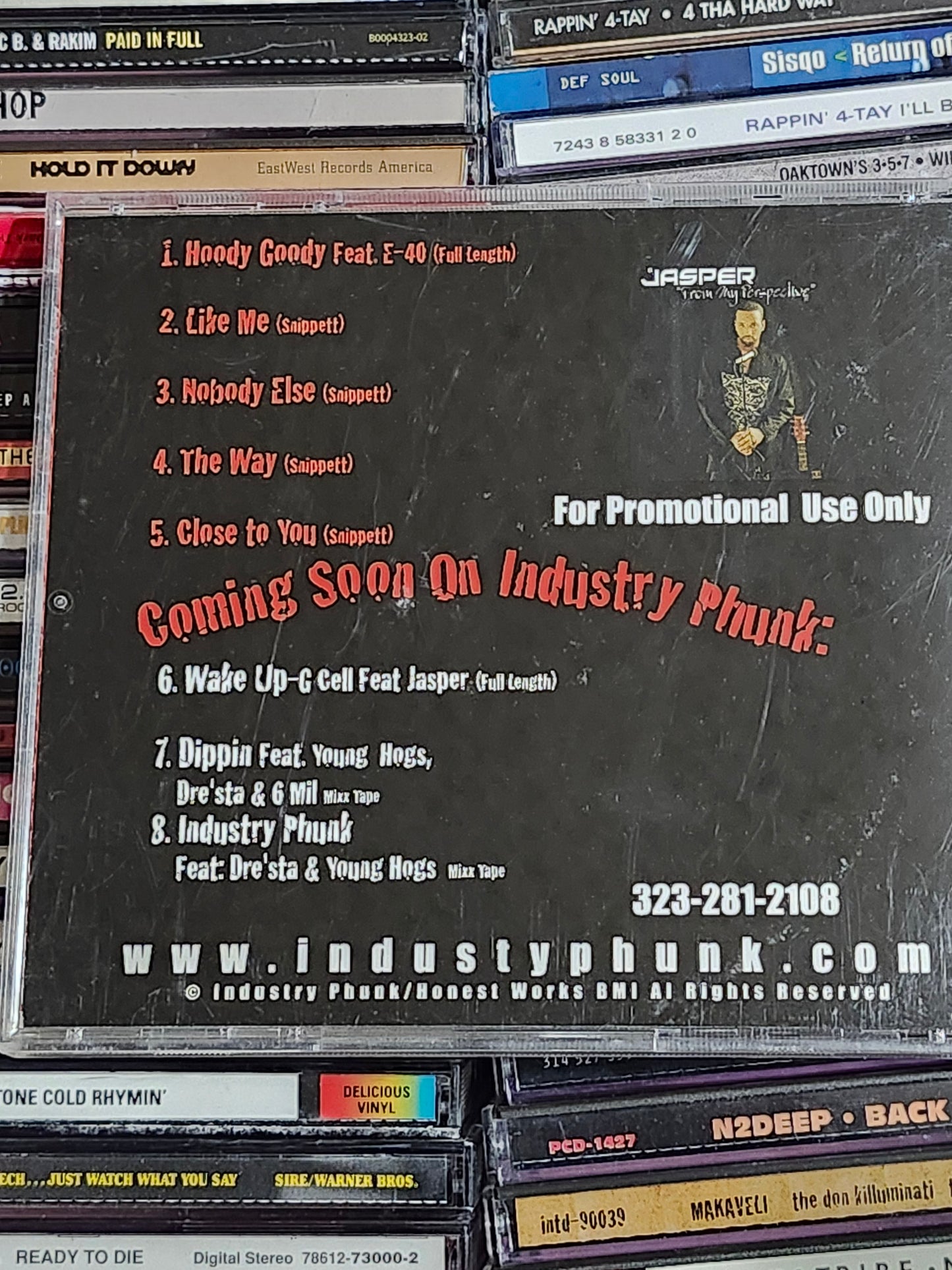 Jasper CD E-40 Bay Area Rare HTF OOP