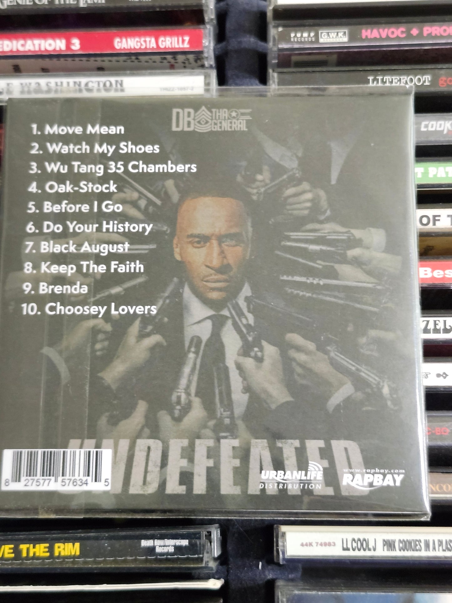 DB Tha General Undefeated CD Rare HTF OOP
