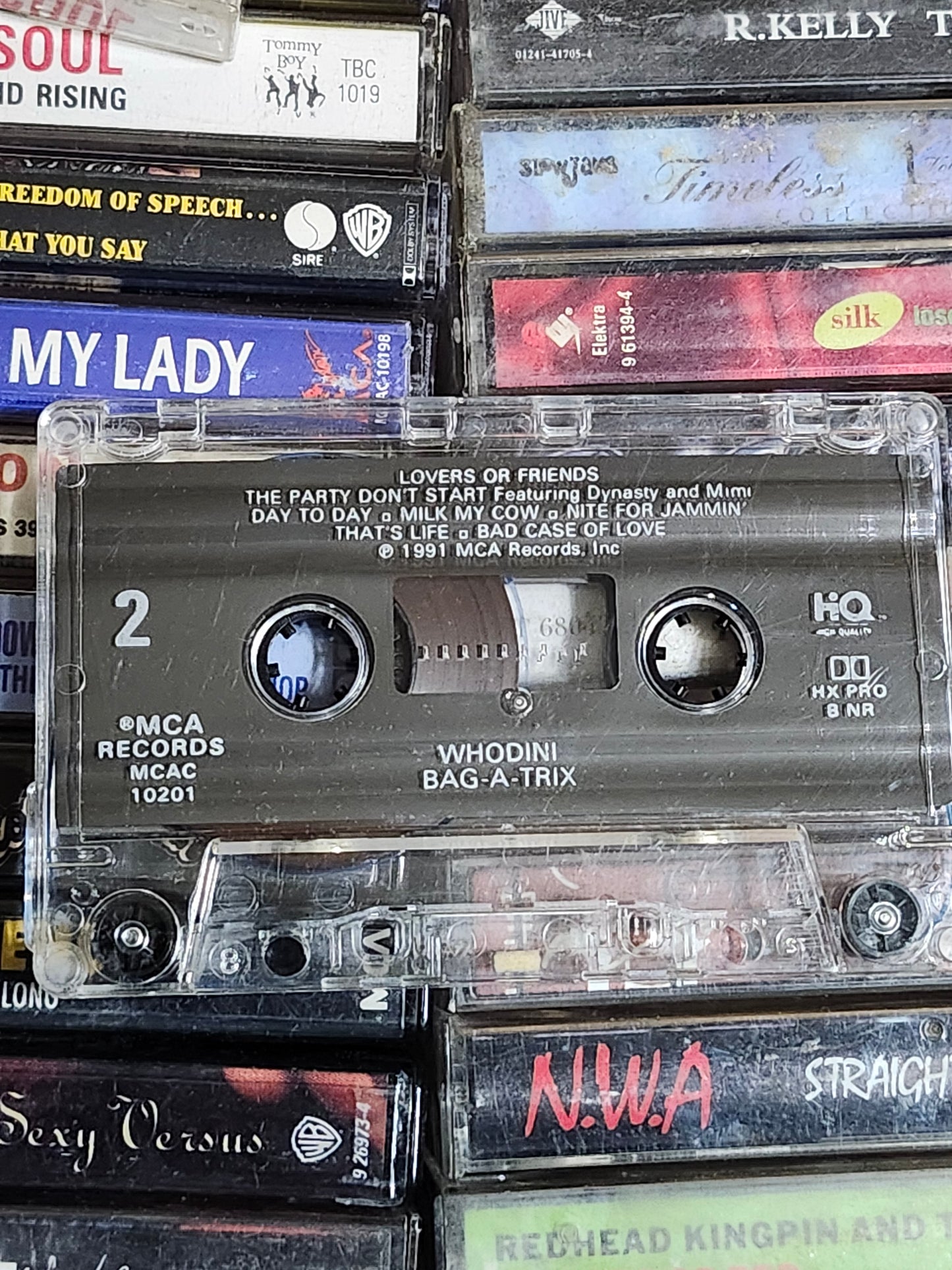 Whodini Bag A Trix Cassette Tape