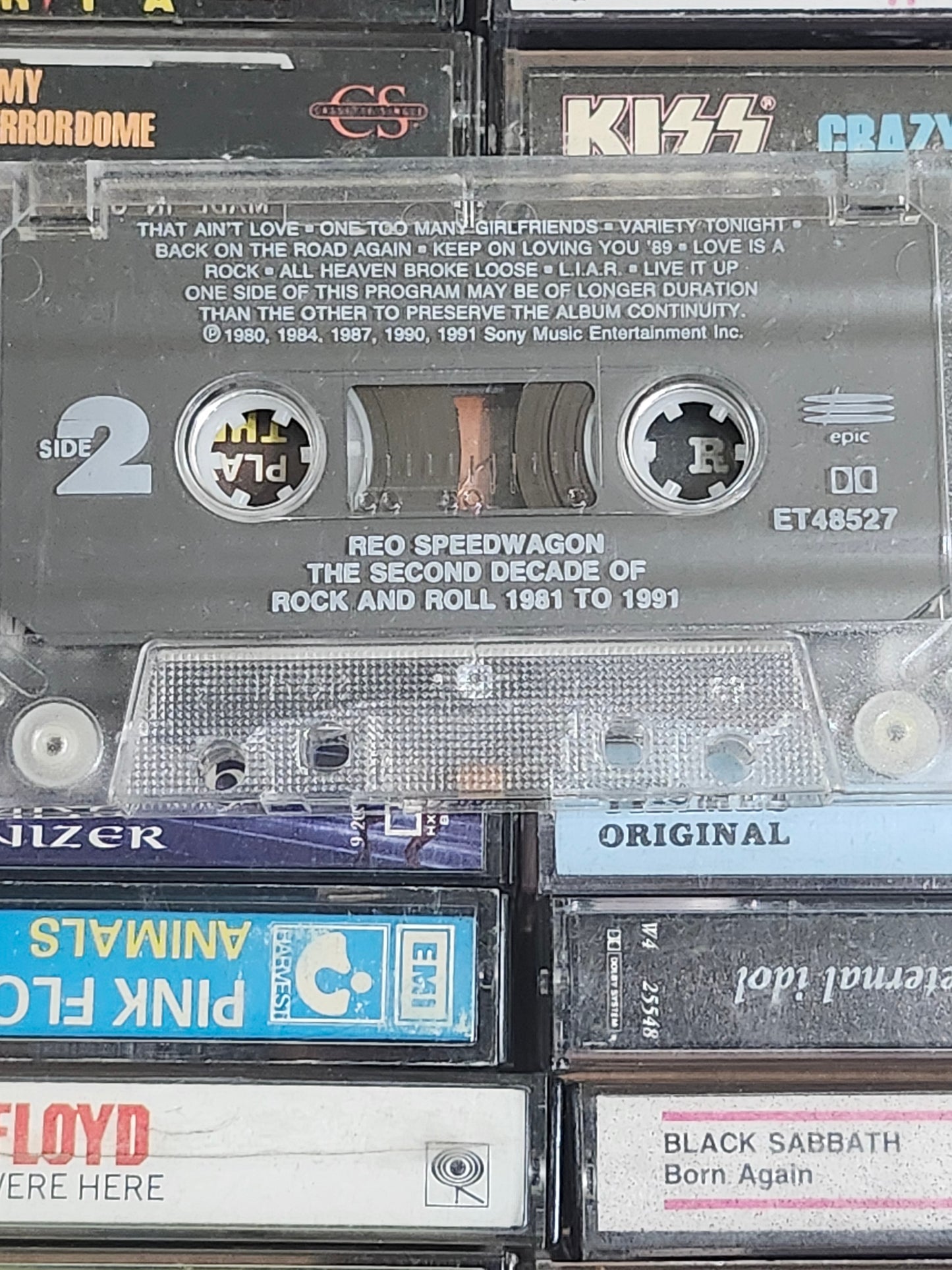 REO Speedwagon The 2nd Decade Of Rock Cassette