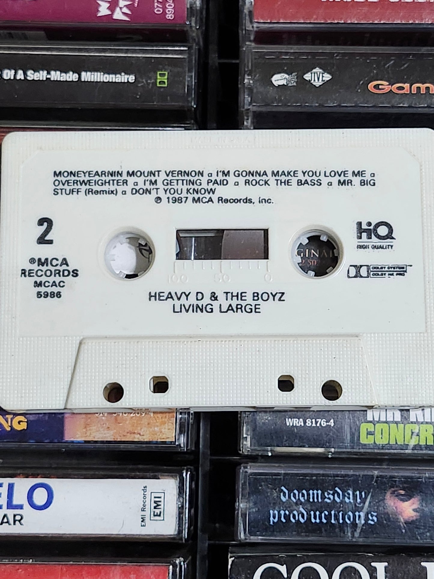Heavy D & the Boyz Living Large Cassette