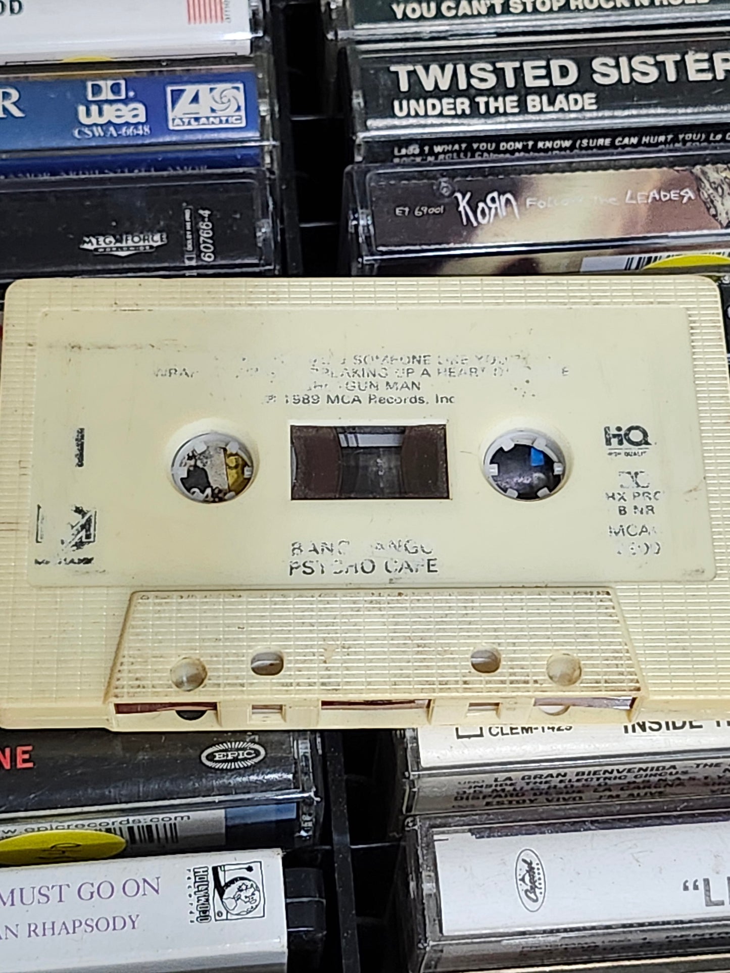 Bang Tango Psycho Cafe Cassette Tape