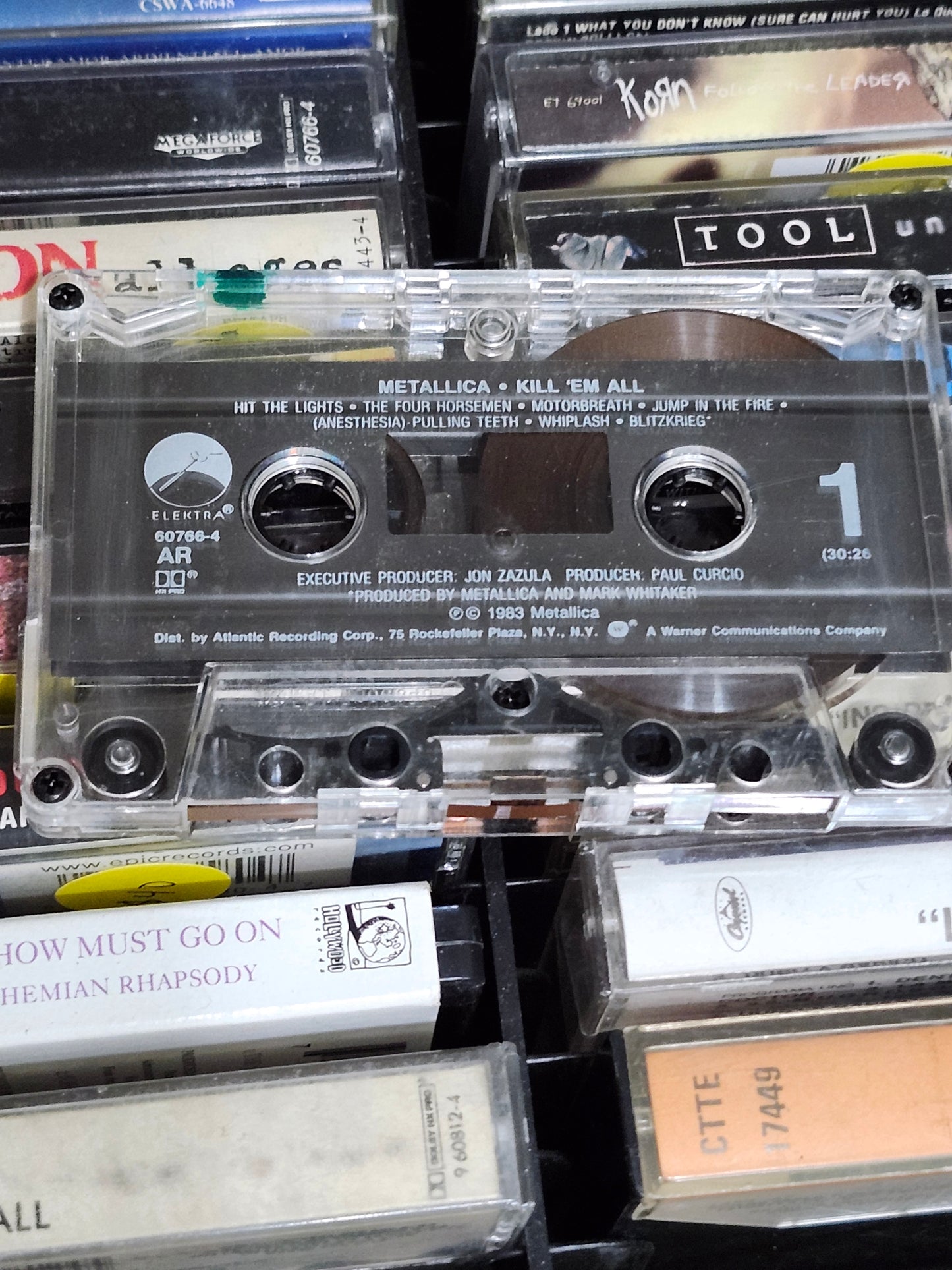 Metallica Kill 'Em All Cassette