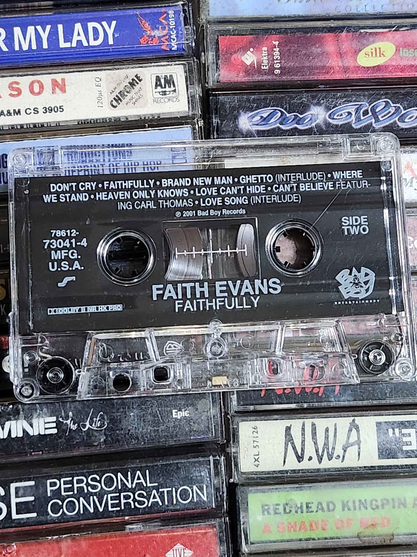 Faith Evans Faithfully Cassette Tape