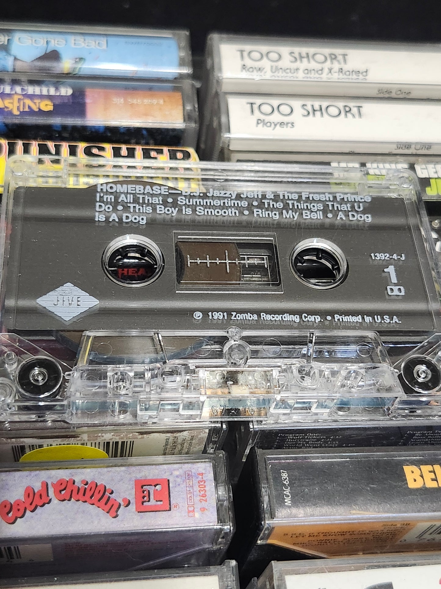 DJ Jazzy Jeff & the Fresh Prince Homebase Cassette
