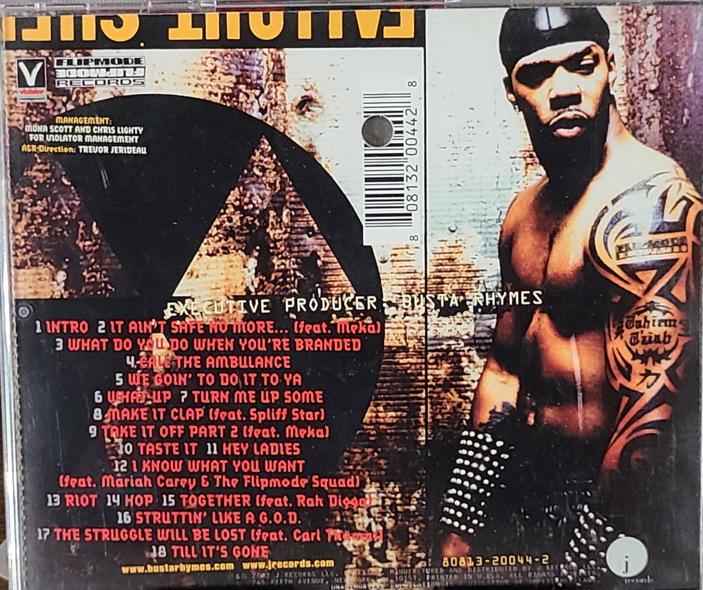 Busta Ryhmes Signed It Ain't Safe No More CD
