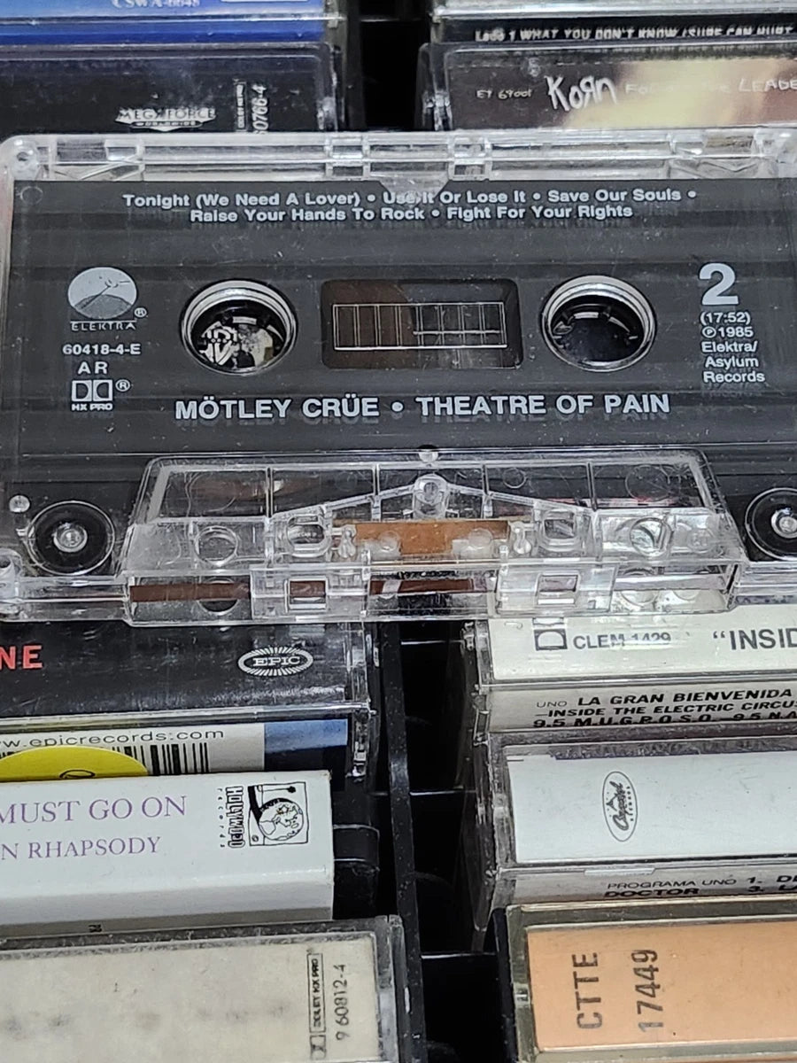 Motley Crue Theatre of Pain Cassette Tape