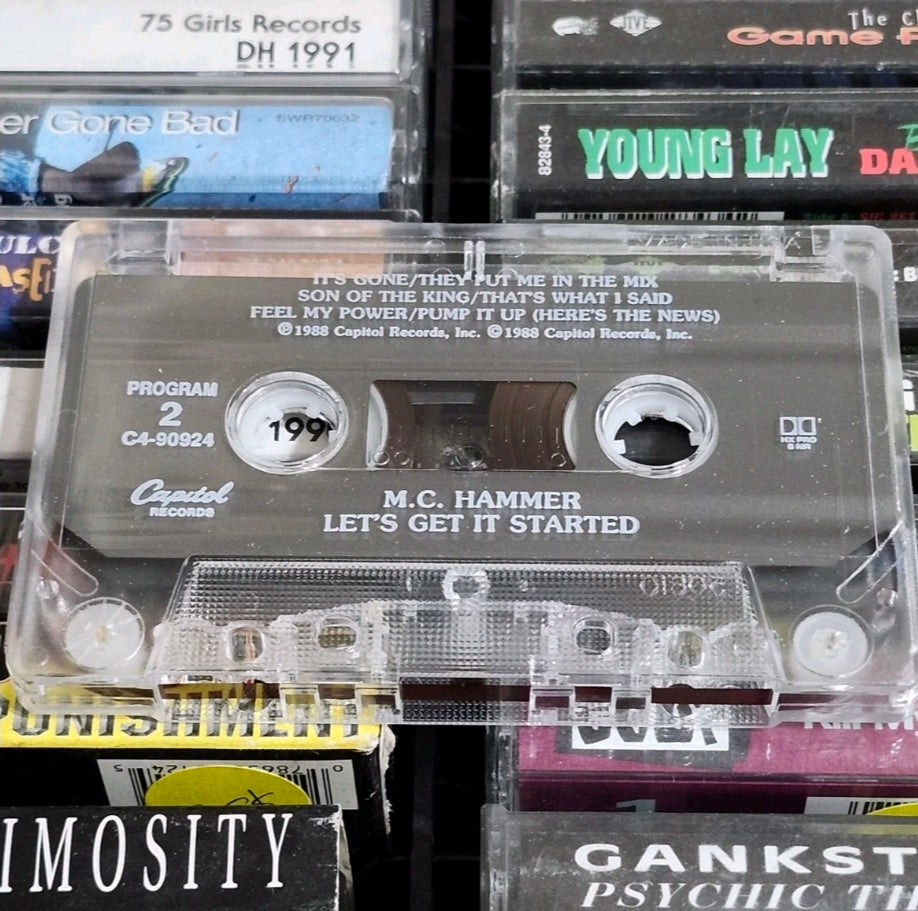 M.C. Hammer- Lets Get It Started Cassette
