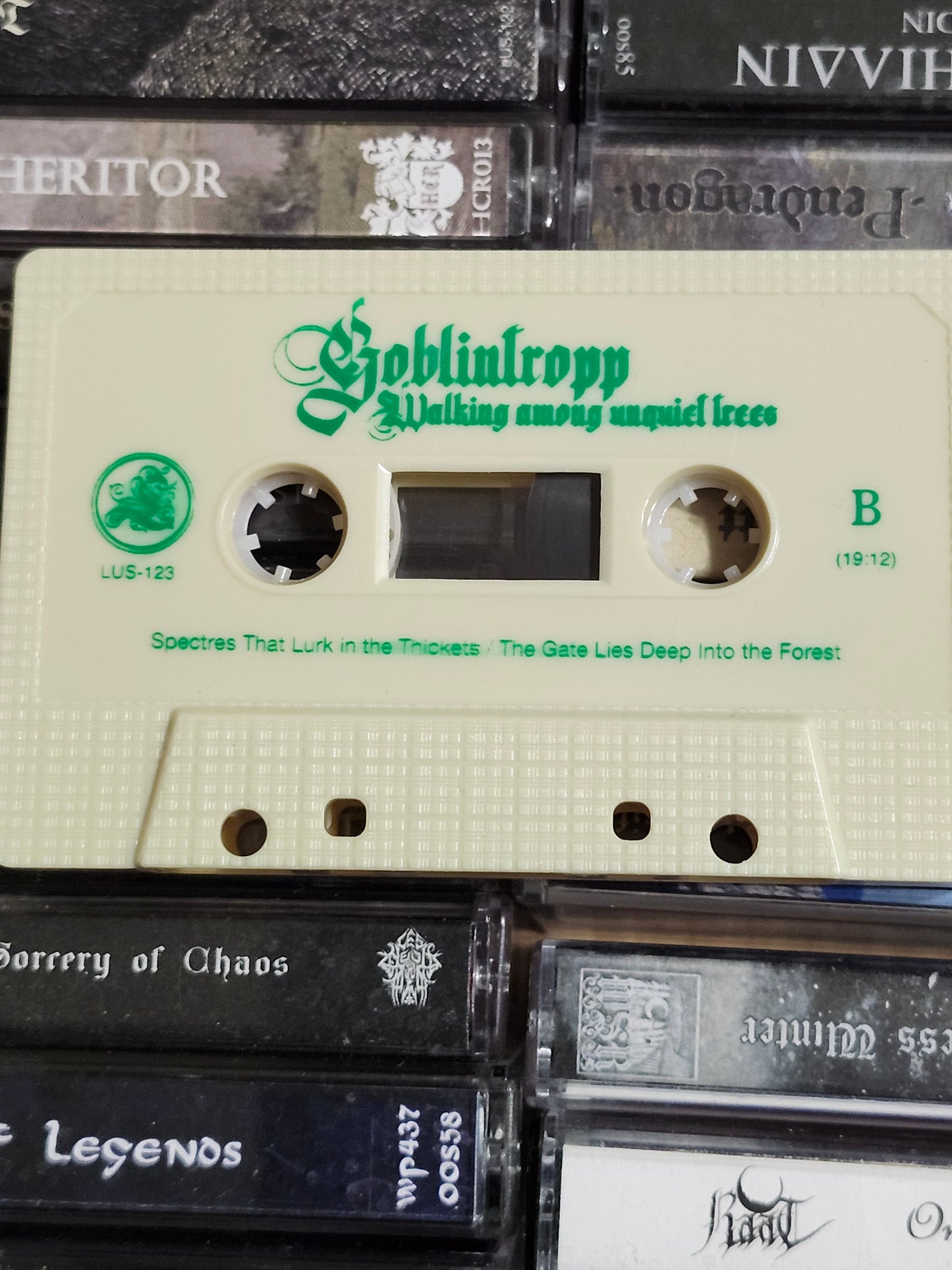 Goblintropp - Walking Among Unquiet Trees Dungeon Synth Cassette Rare HTF OOP