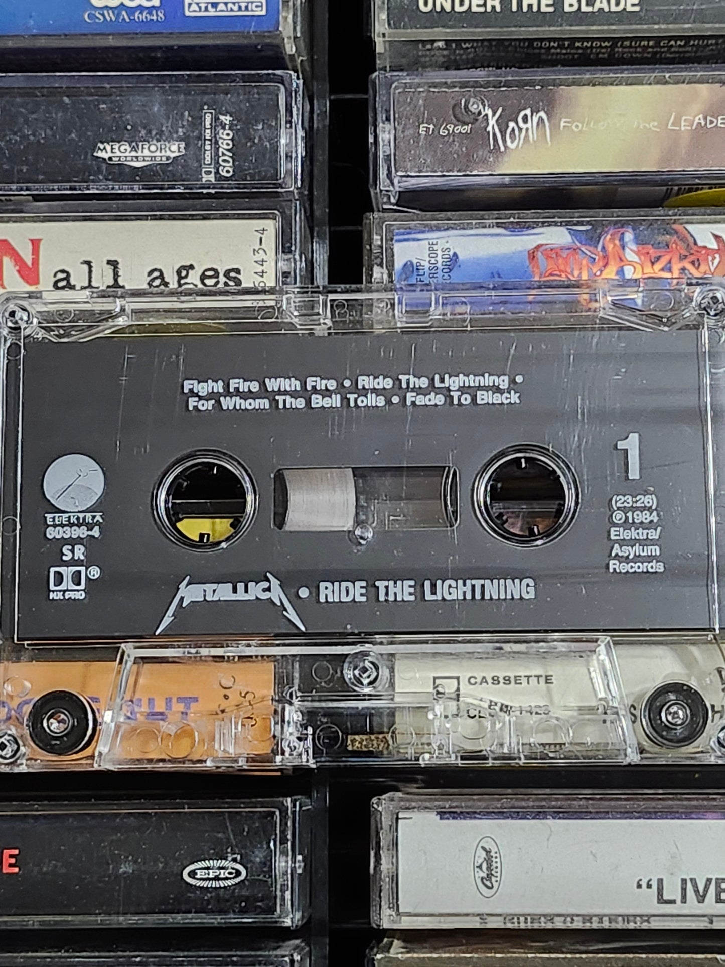 Metallica - Ride The Lightning Cassette Metal