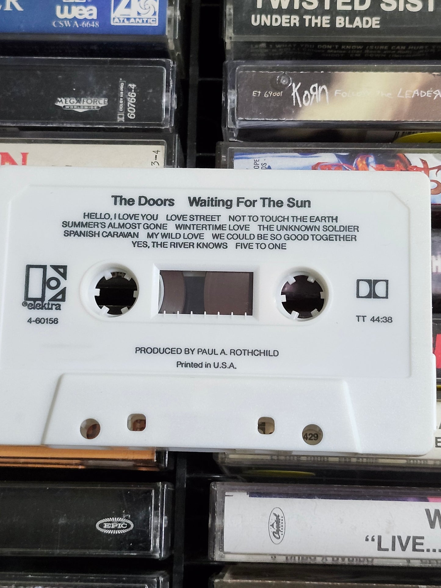 The Doors Two On One Cassette Tapes - The Doors and Waiting for the Sun