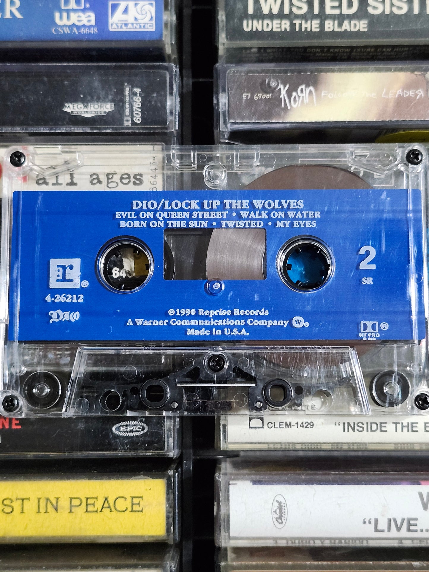 Dio Lock Up The Wolves Cassette