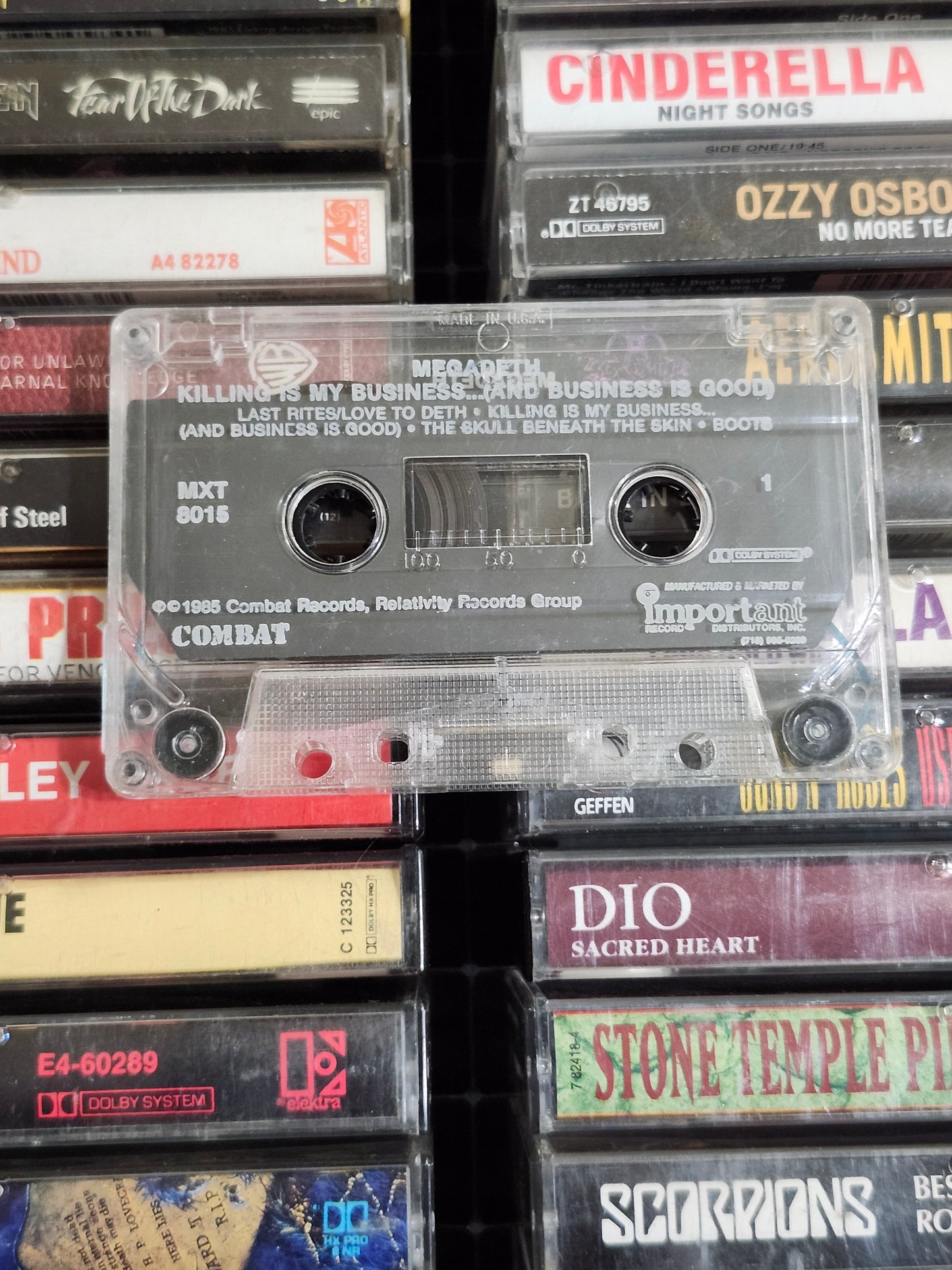 Megadeth Killing Is My Business...and Business Is Good! Cassette Metal