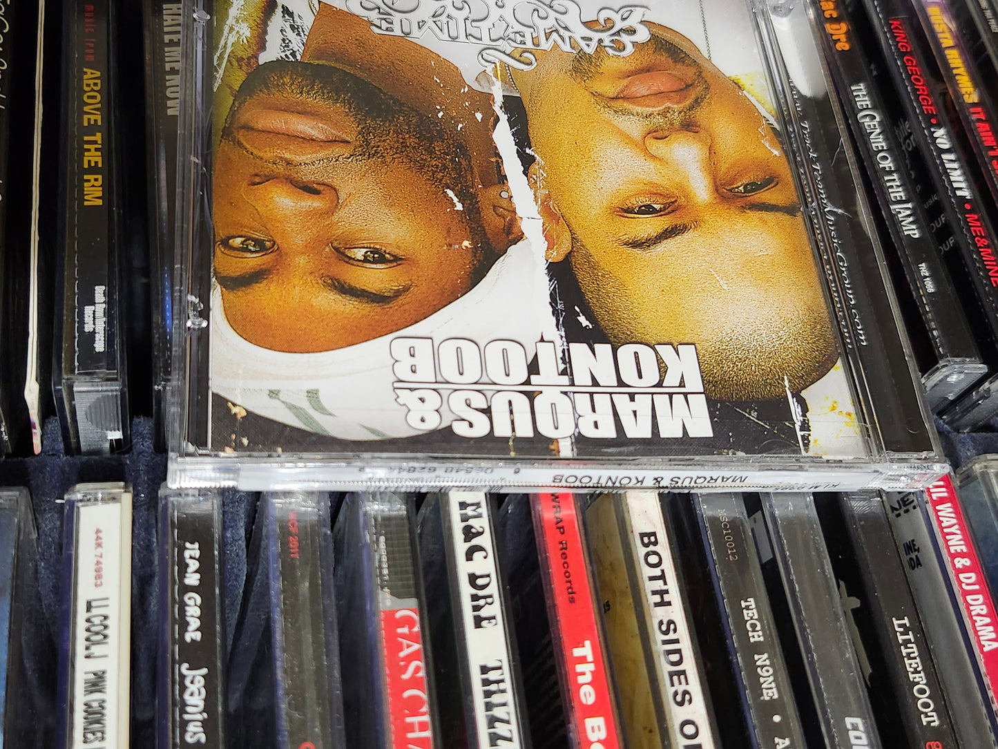 Marqus & Kontoob Gametime CD Rare HTF OOP Rap Hip-hop