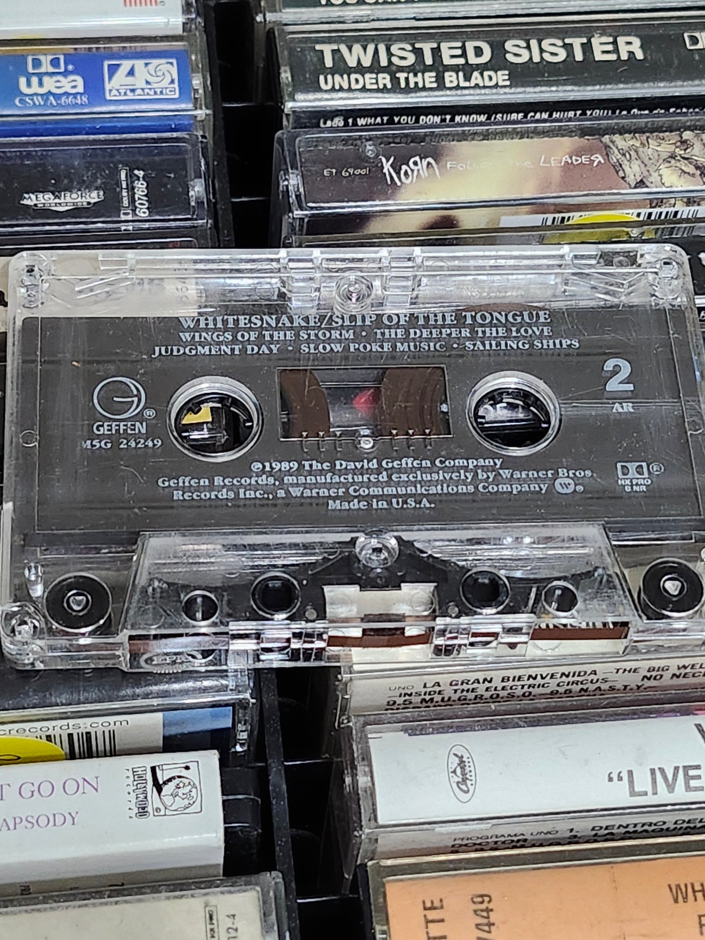 Whitesnake Slip of the Tongue Cassette