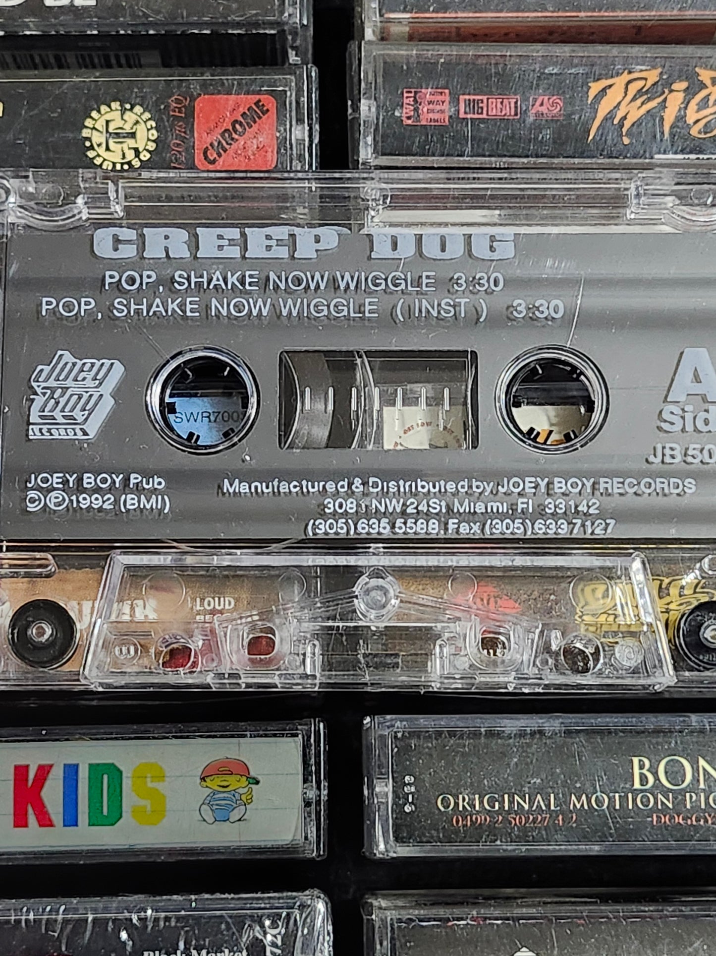 Creep Dog Pop, Shake Now Wiggle Cassette Single